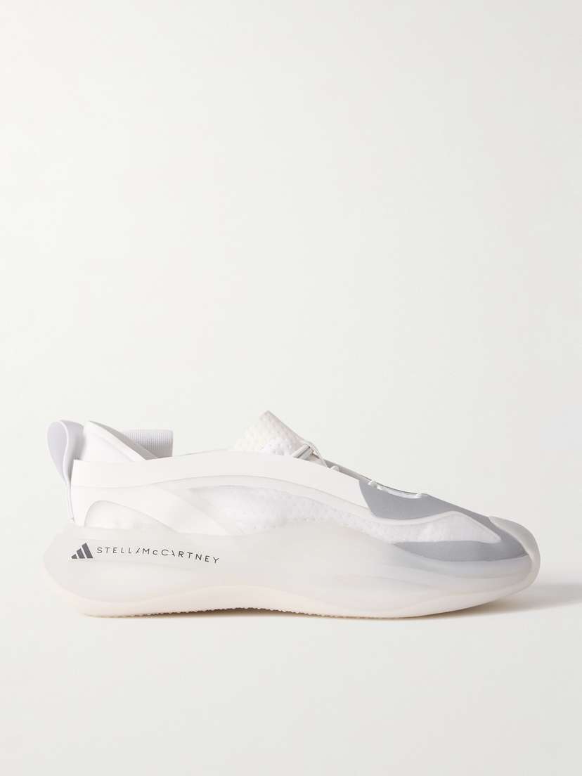 adidas by Stella McCartney Low Ground Mesh And Tpu Sneakers