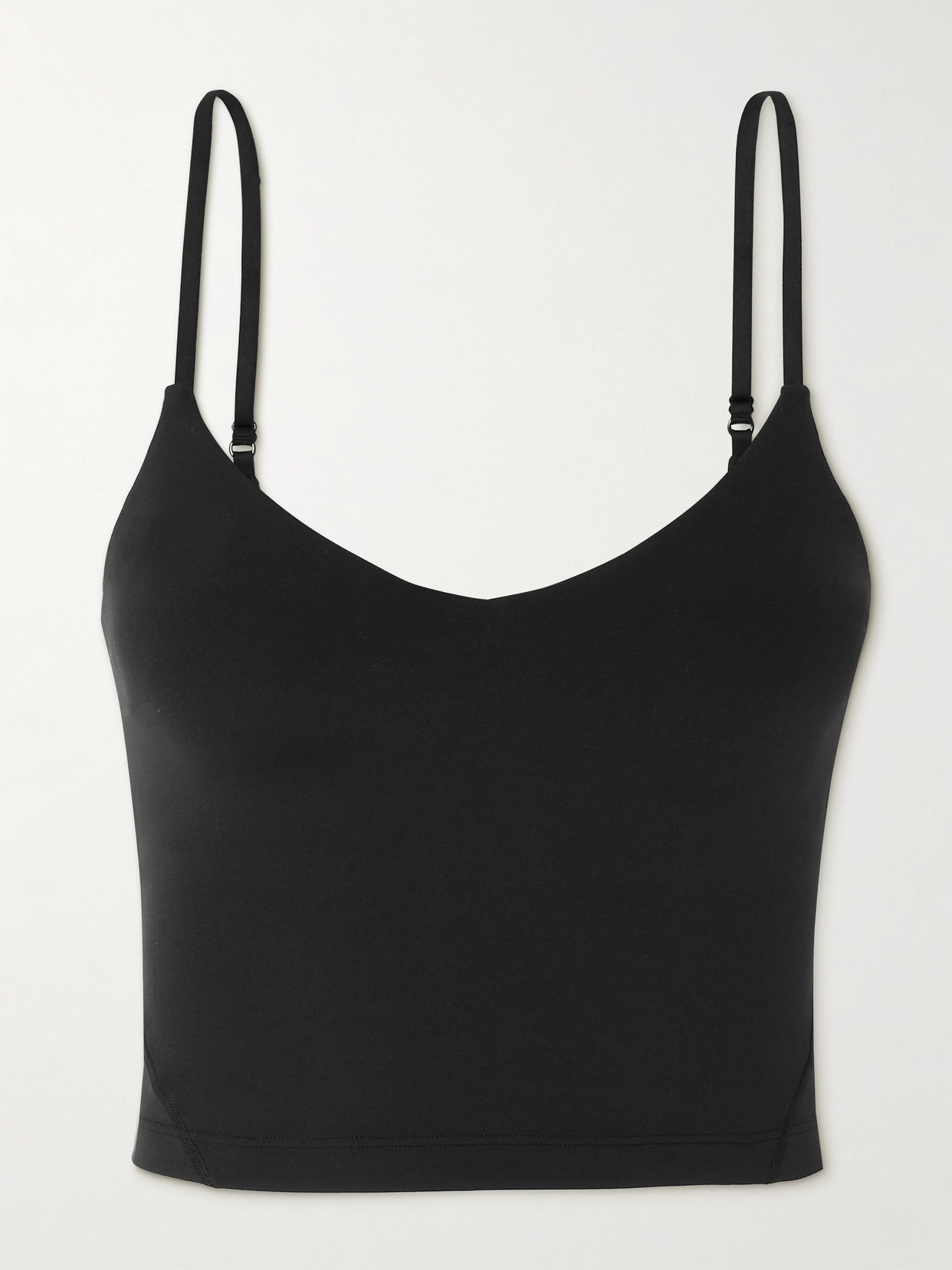 Lululemon Yoga Align™ A/b Cami Cropped Nulu™ Tank In Black