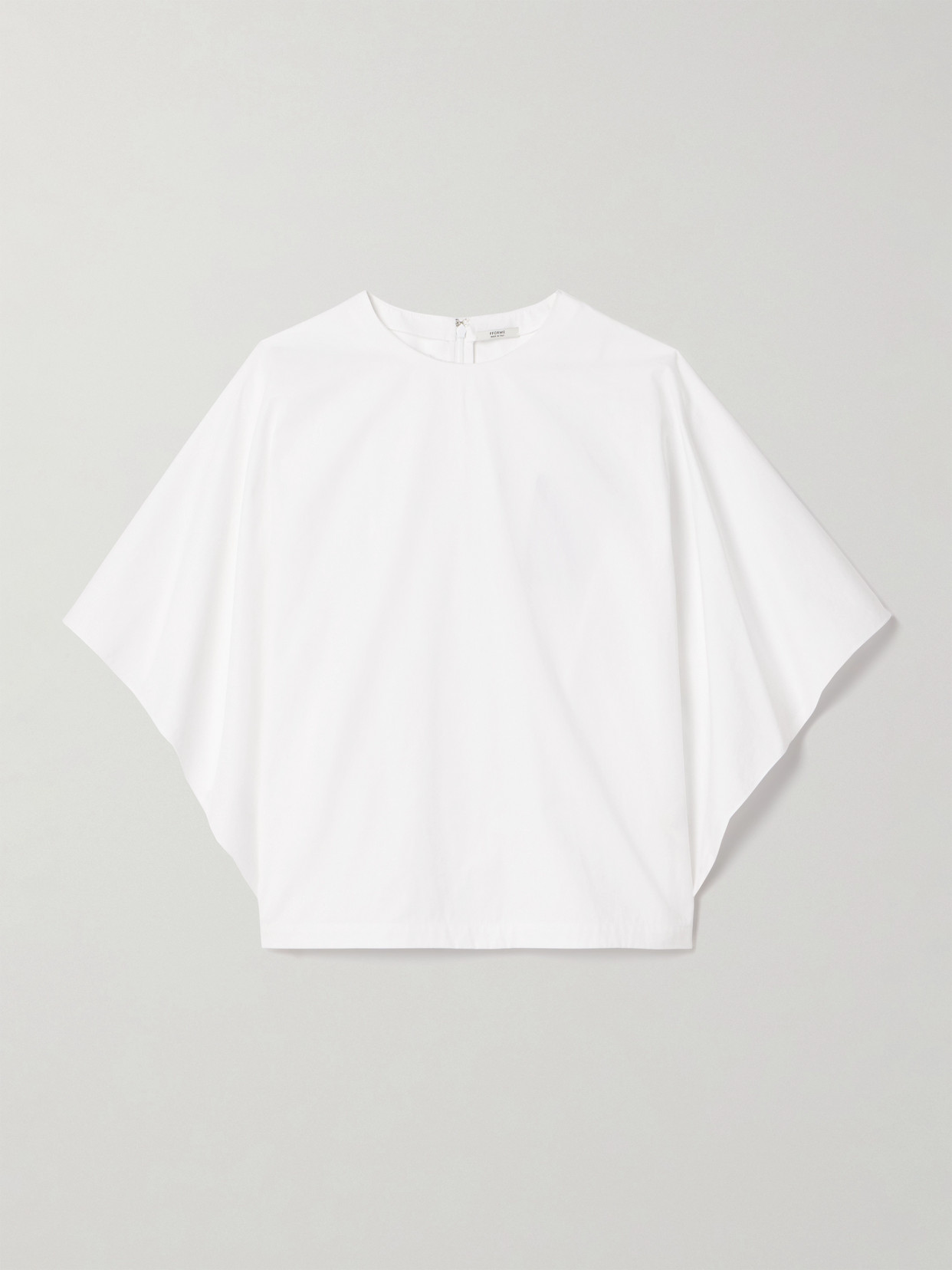 FFORME - Tenley Cotton-poplin Top - White