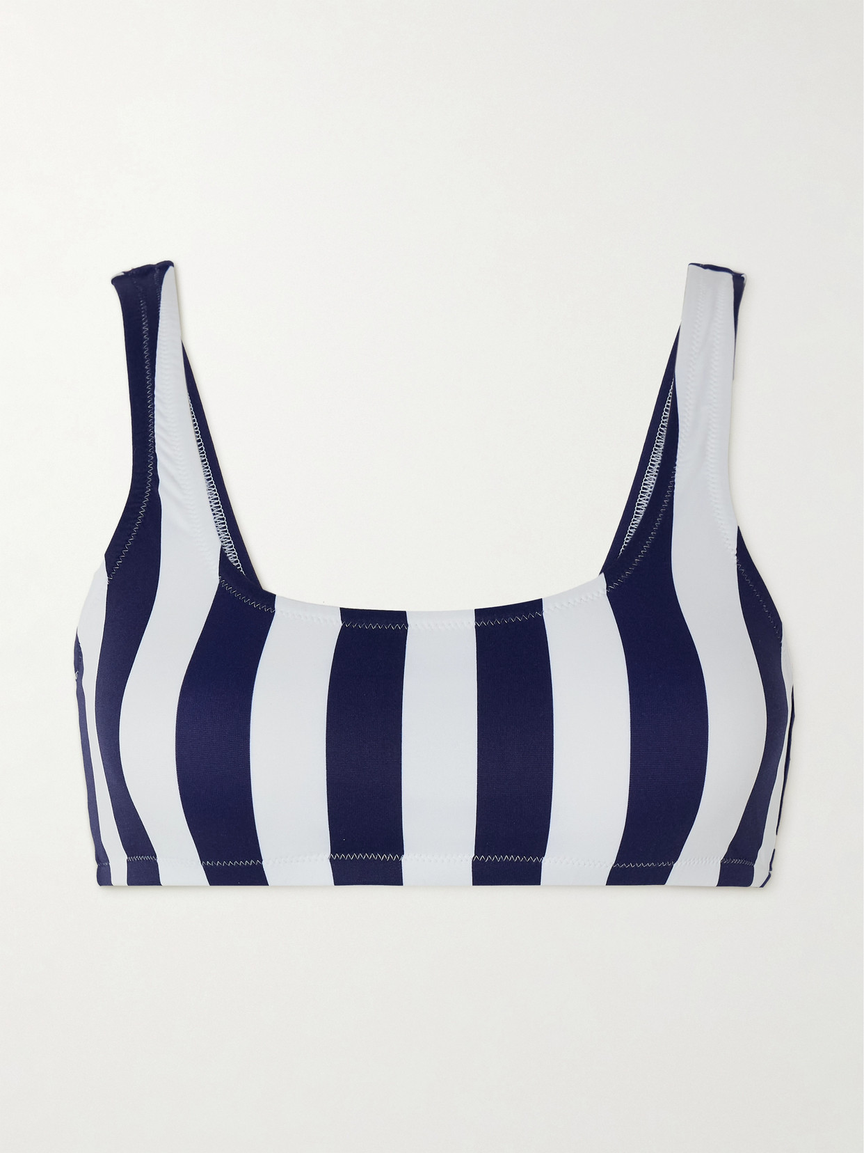 Melissa Odabash - Ponza Striped Bikini Top - Blue
