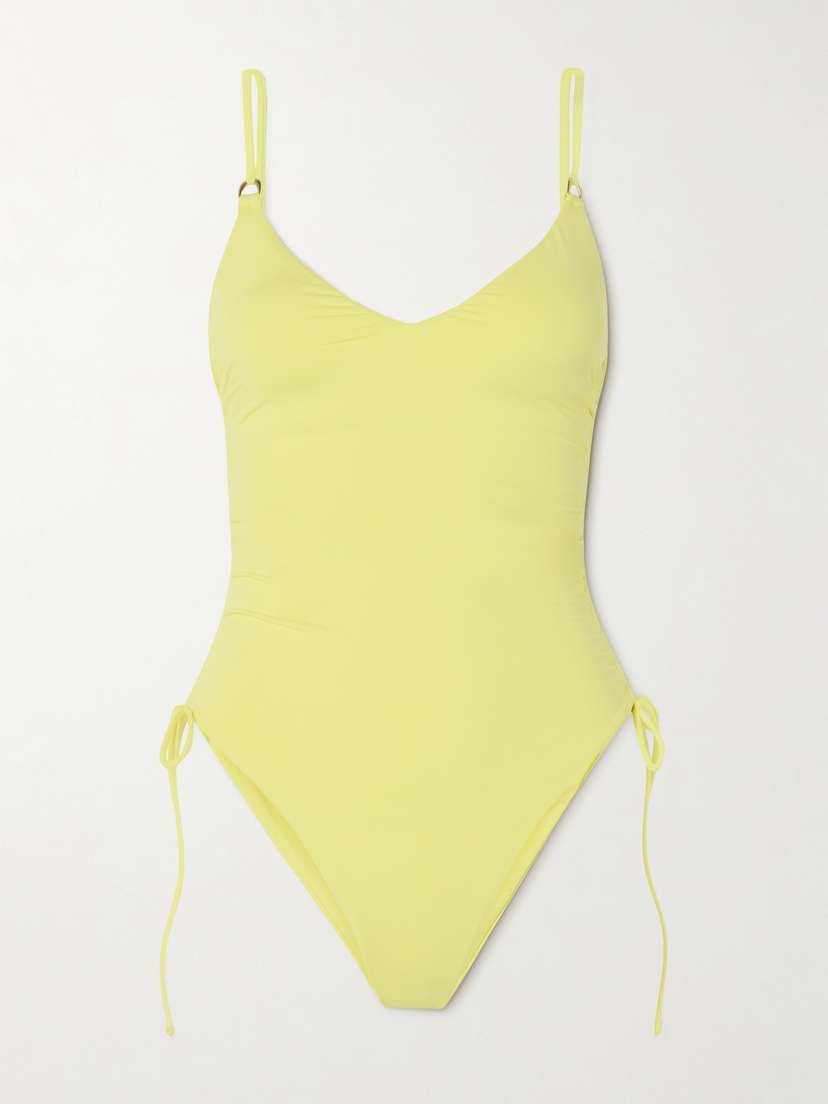 Melissa Odabash Havana Tie-detailed Ruched Swimsuit
