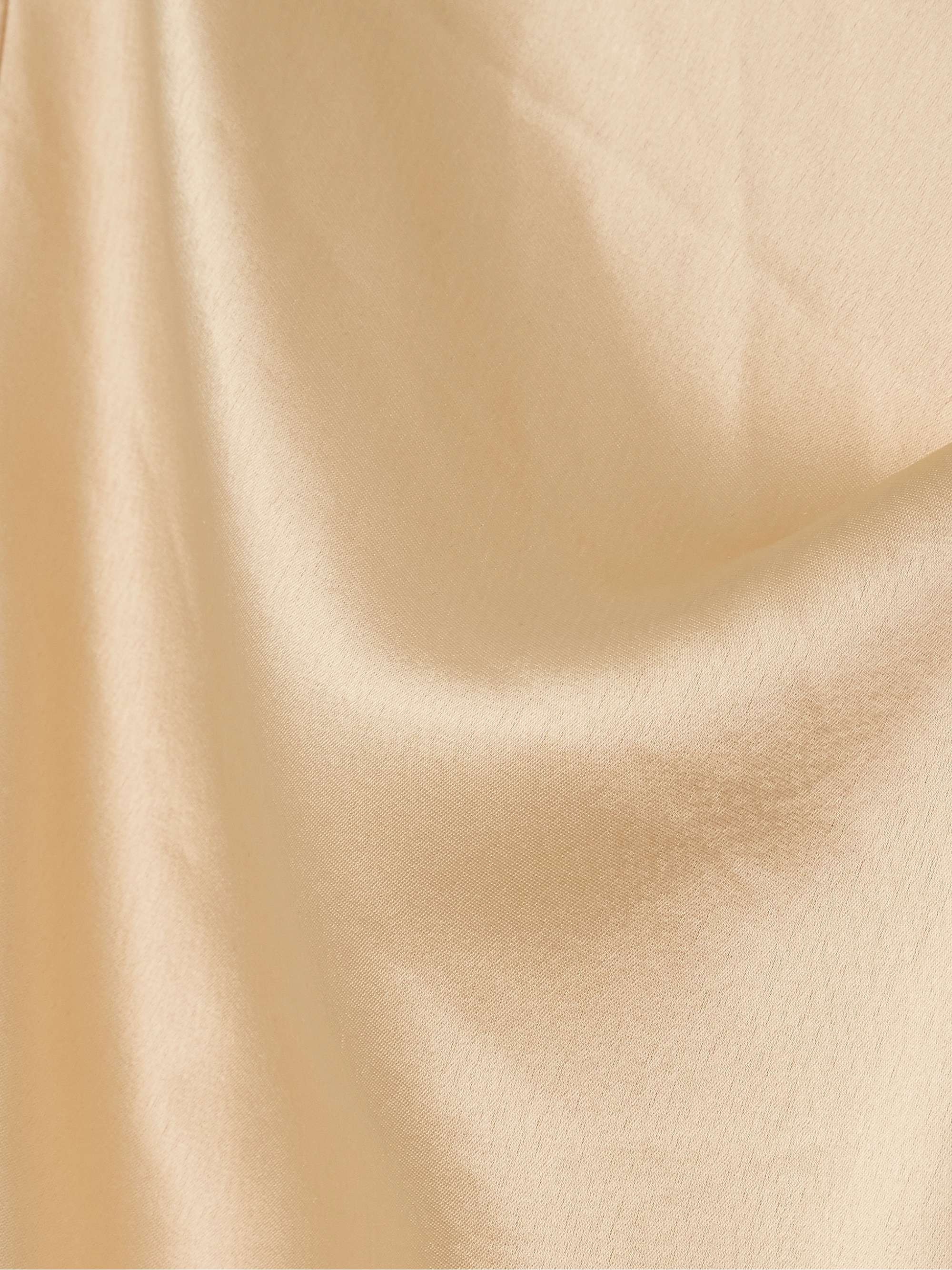 GALVAN Valletta satin midi skirt