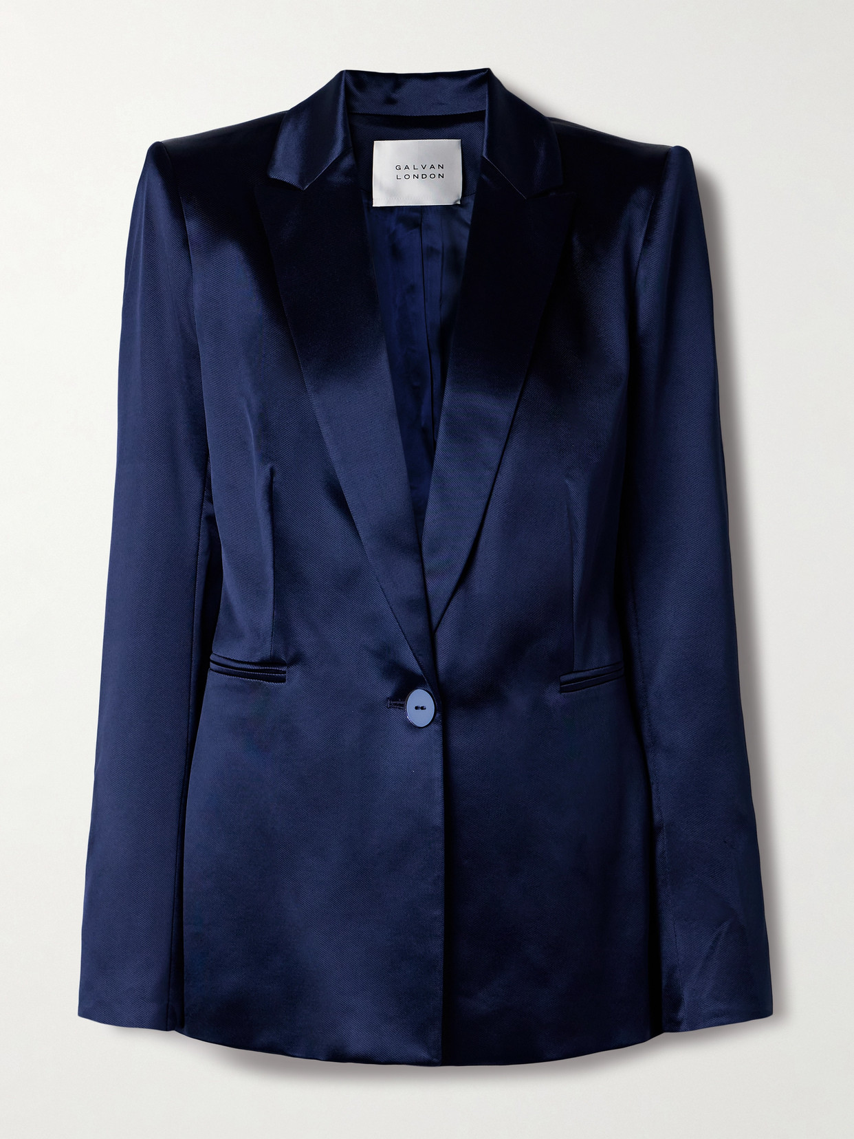 Galvan - Satin-twill Blazer - Blue