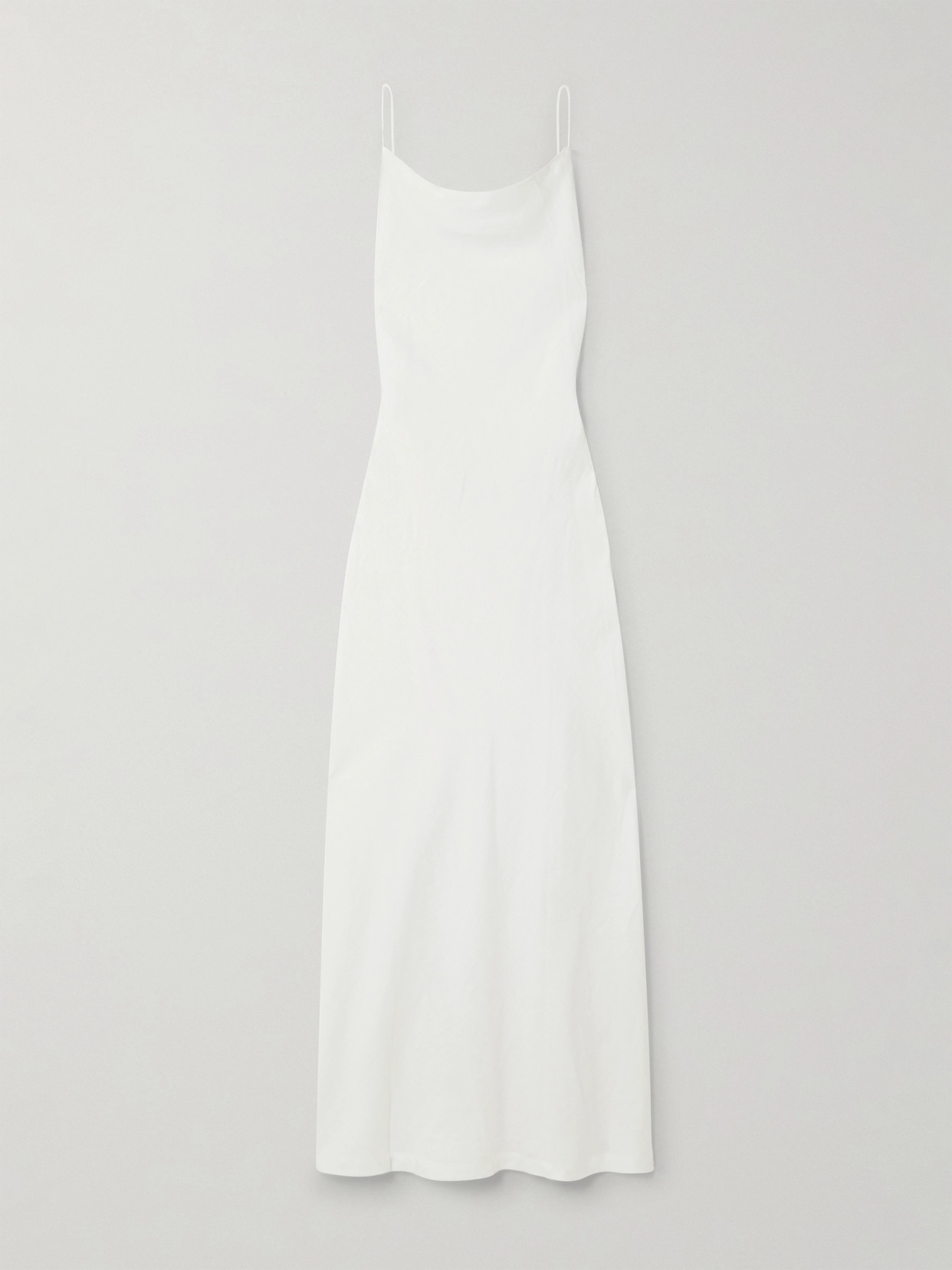 Faithfull - Antibes Open-back Linen Midi Dress - White