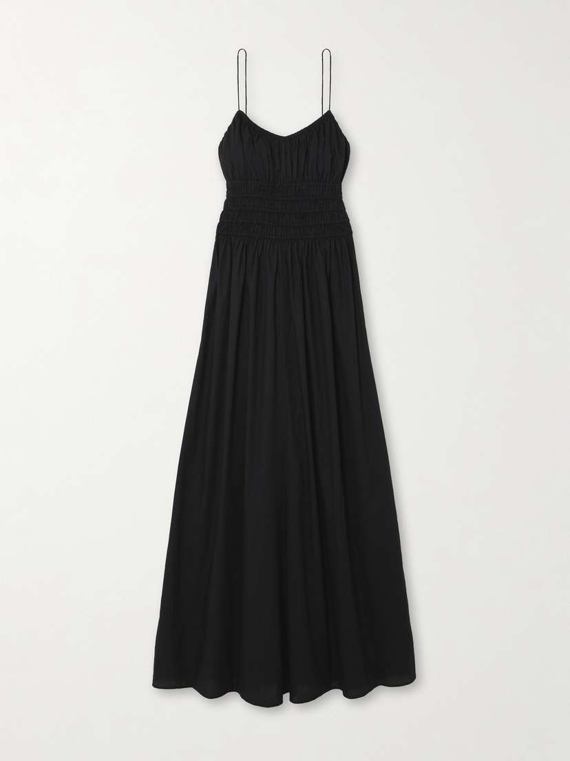 Faithfull + Net Sustain Baia Cotton-poplin Maxi Dress