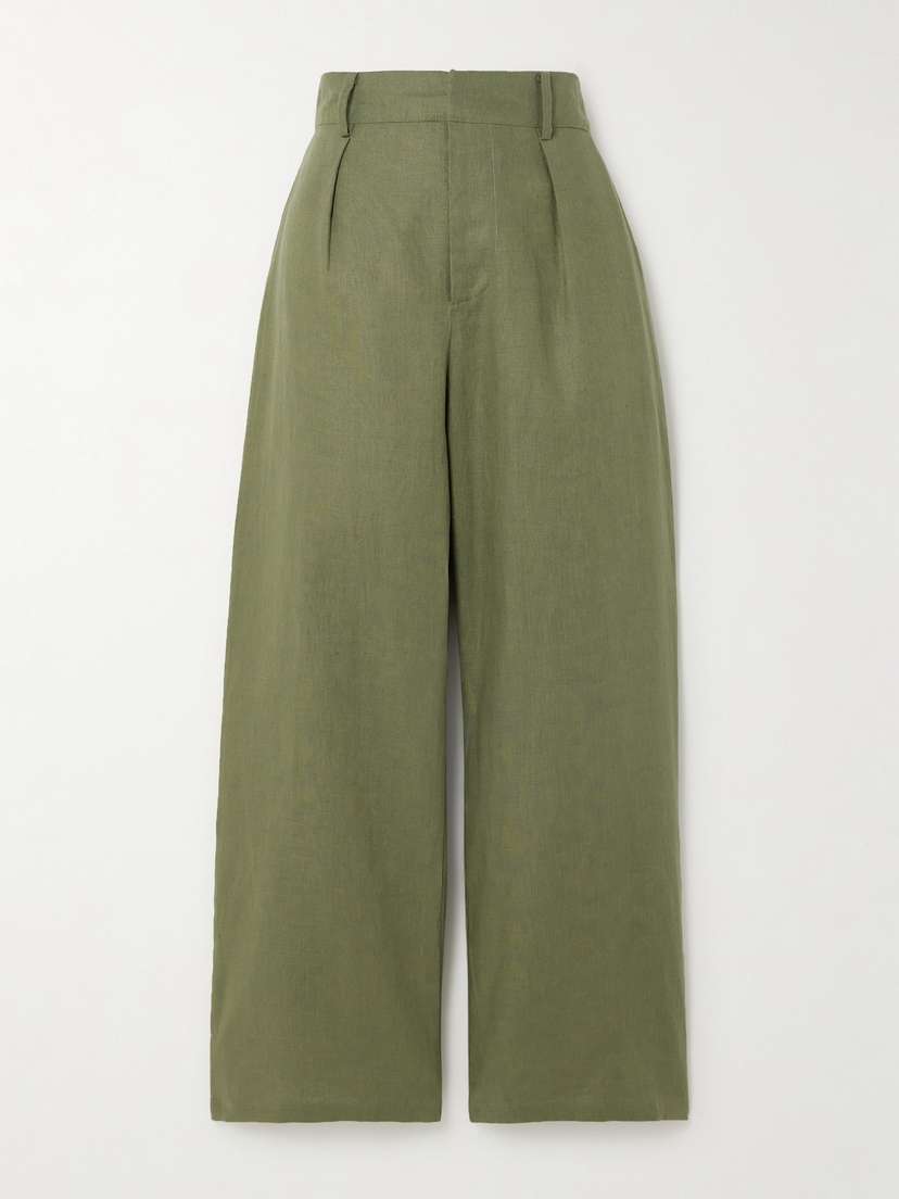 Faithfull Ida Linen Wide-leg Pants