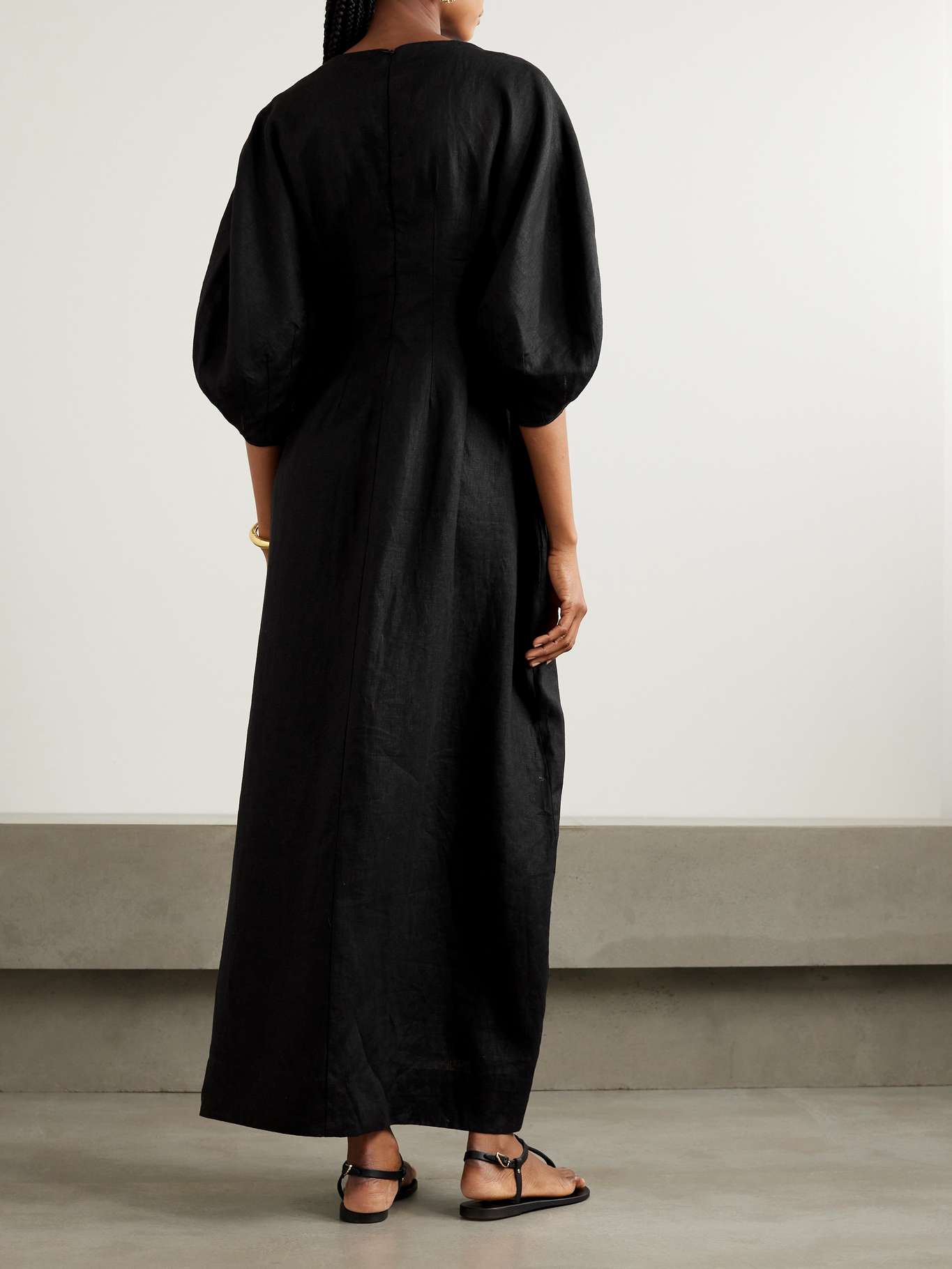FAITHFULL Soleil linen maxi dress | NET-A-PORTER