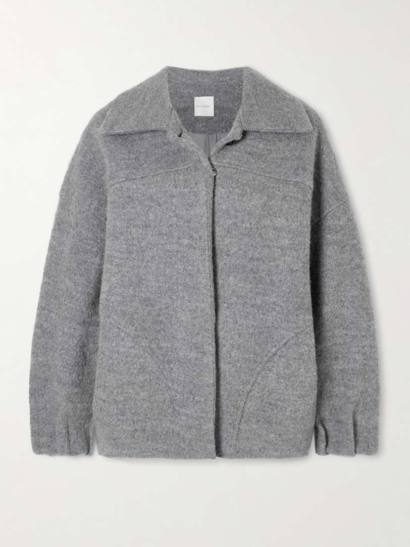 Deiji Studios Organic Cotton And Wool-blend Jacket