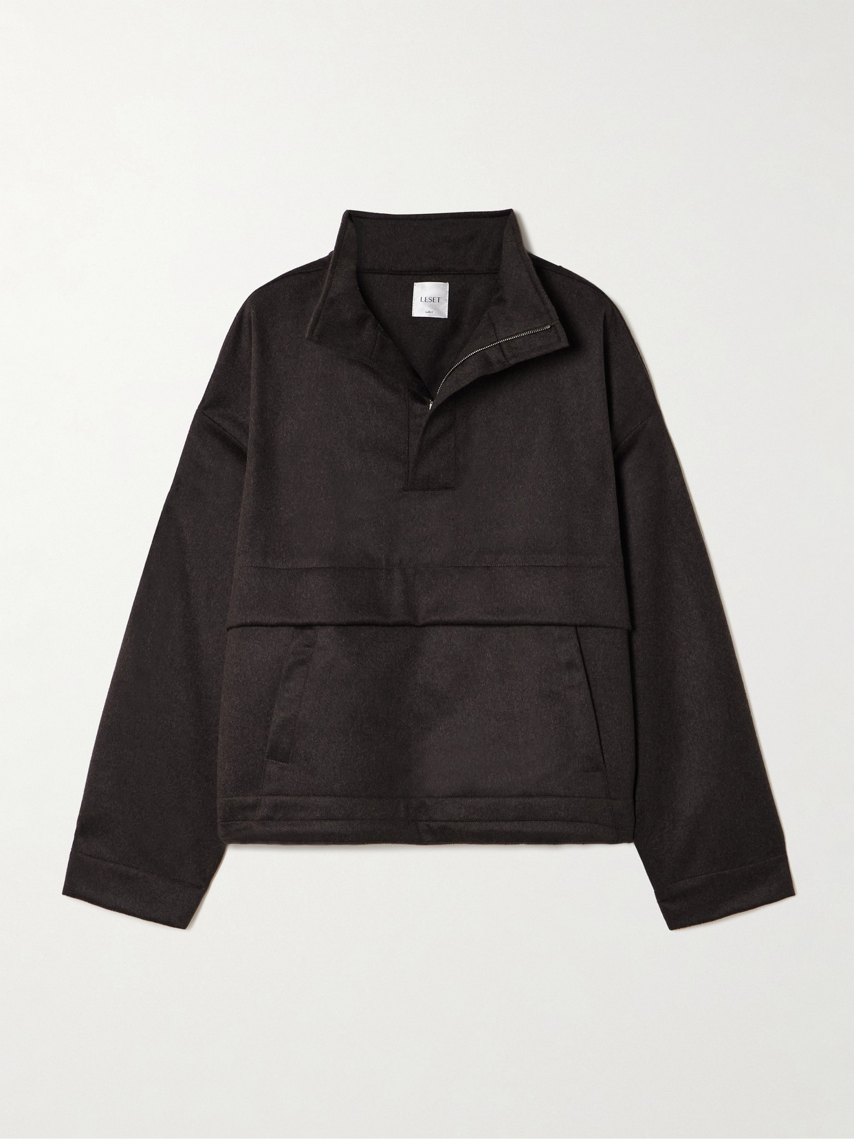 LESET - Charlie Cashmere-felt Jacket - Brown