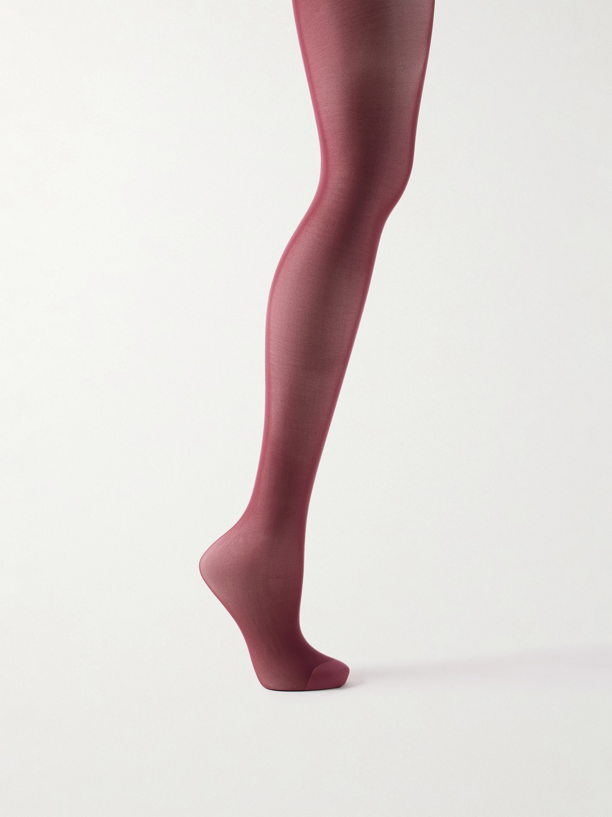 Wolford Individual 20 Denier Tights In Burgundy