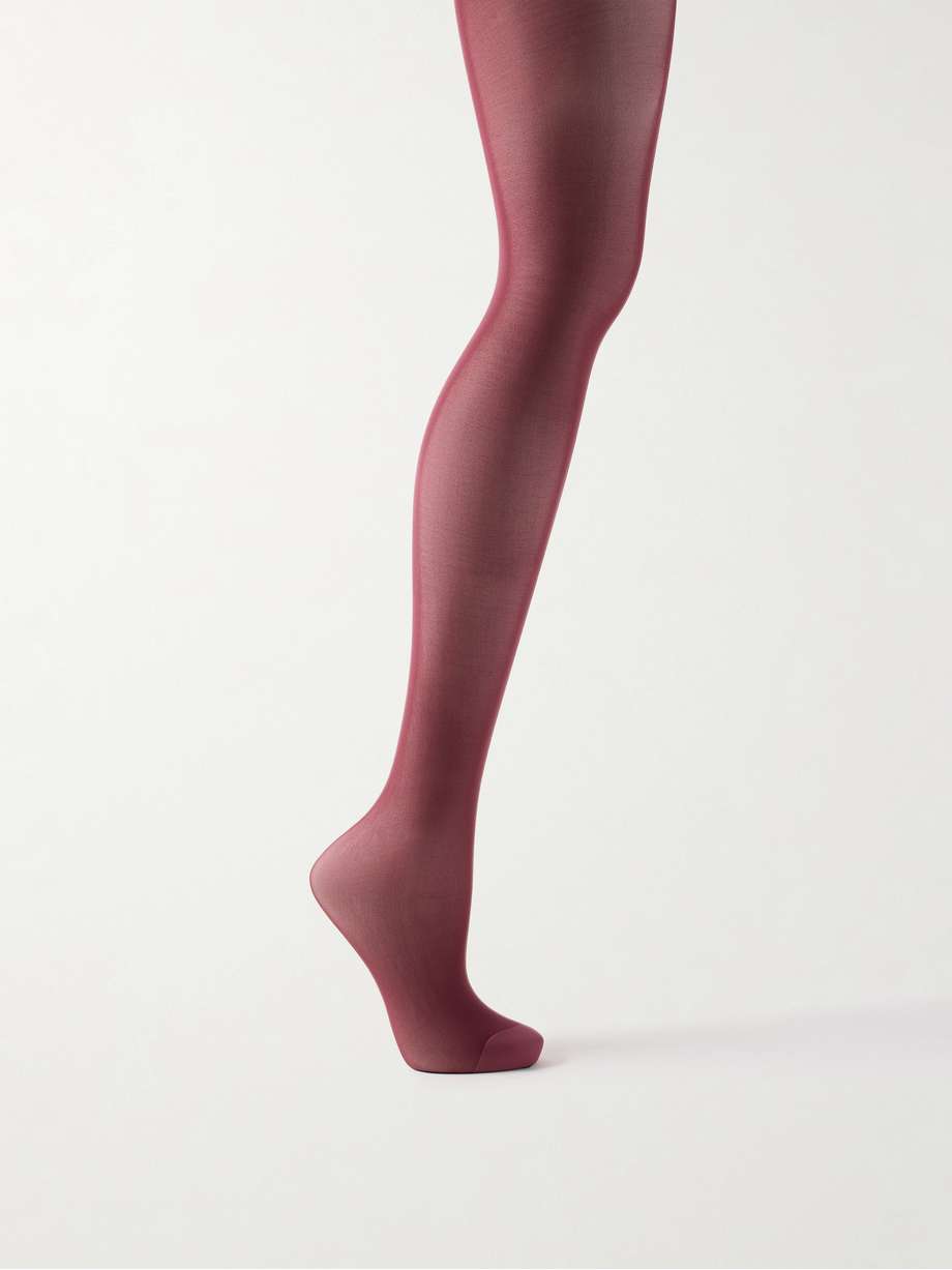 burgundy WOLFORD
Individual 20 denier tights
