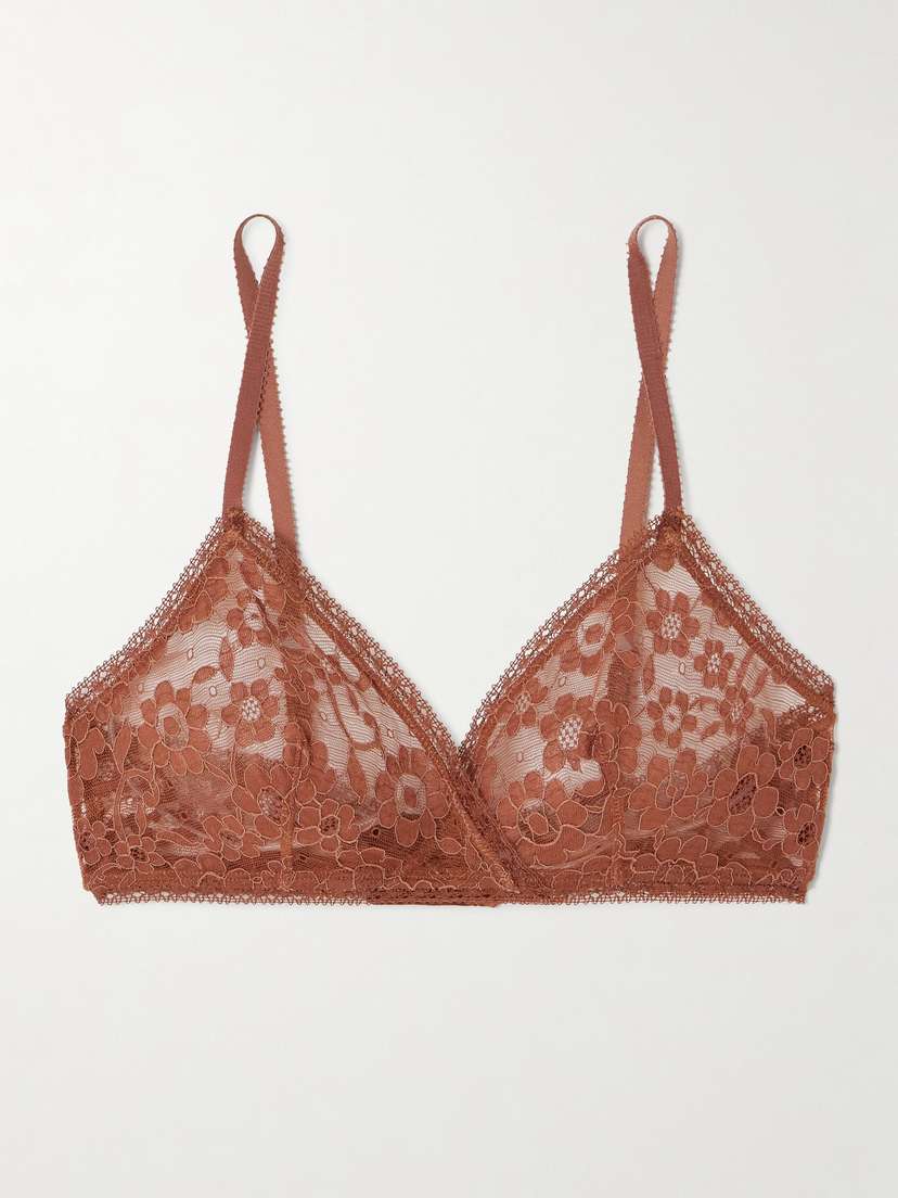 Eres Marguerite Espiegle Stretch-corded Lace Soft-cup Triangle Bra