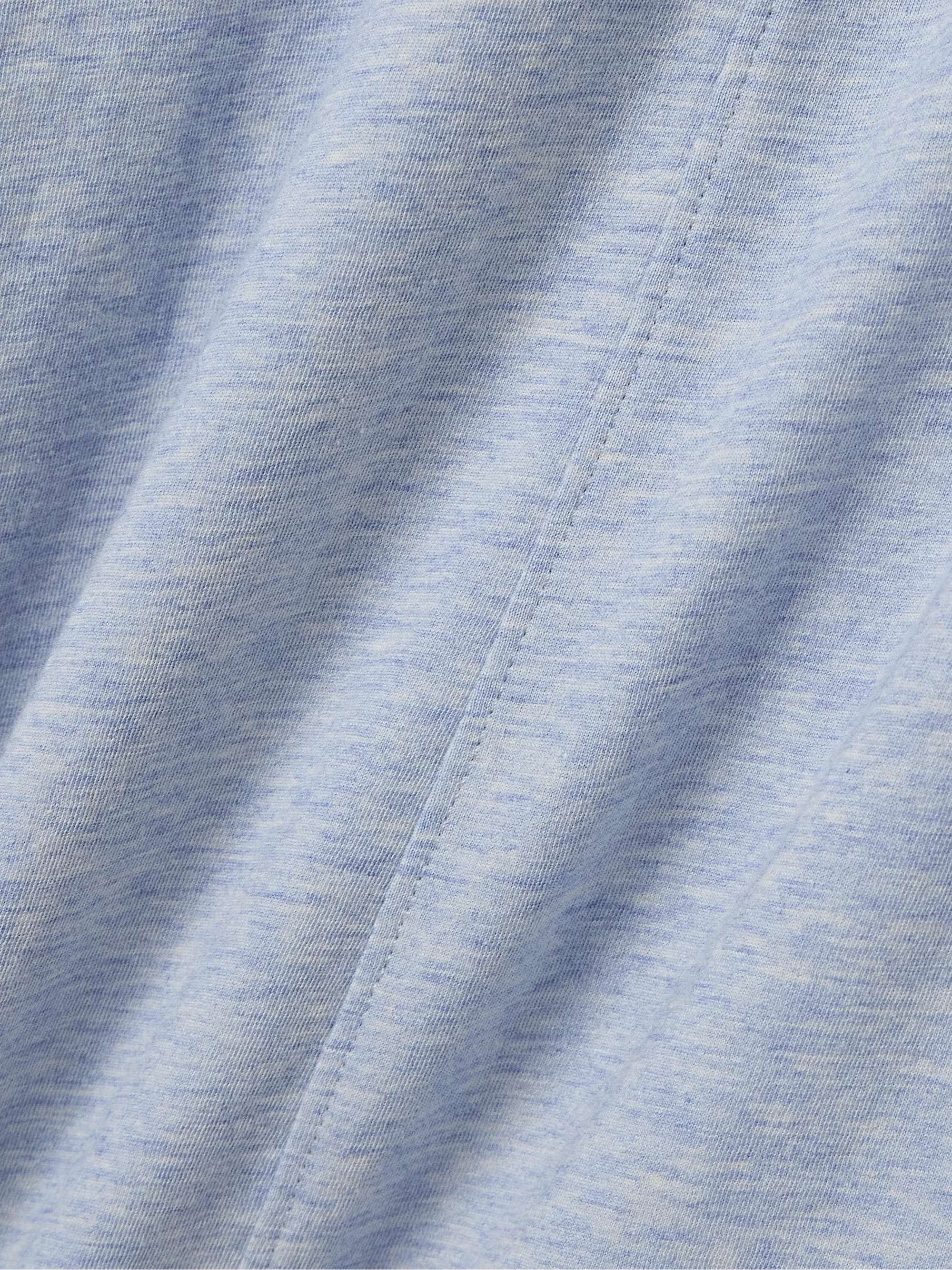 SKIN Carina organic Pima cotton-jersey robe | NET-A-PORTER