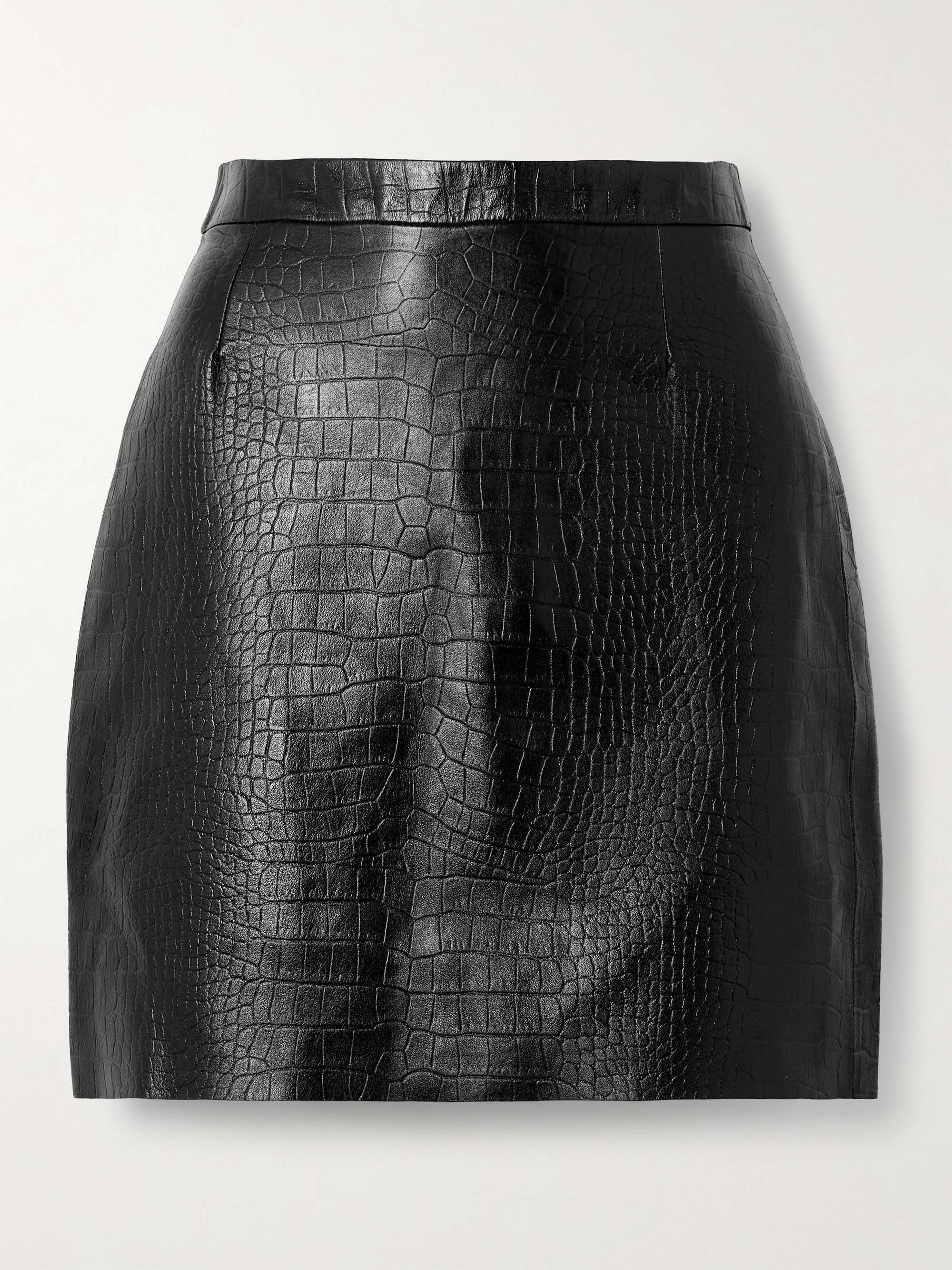 Jupe cuir croco online