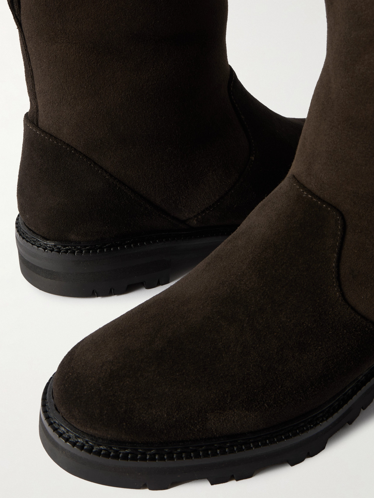 Tomosa Shearling-Lined Ankle Boots