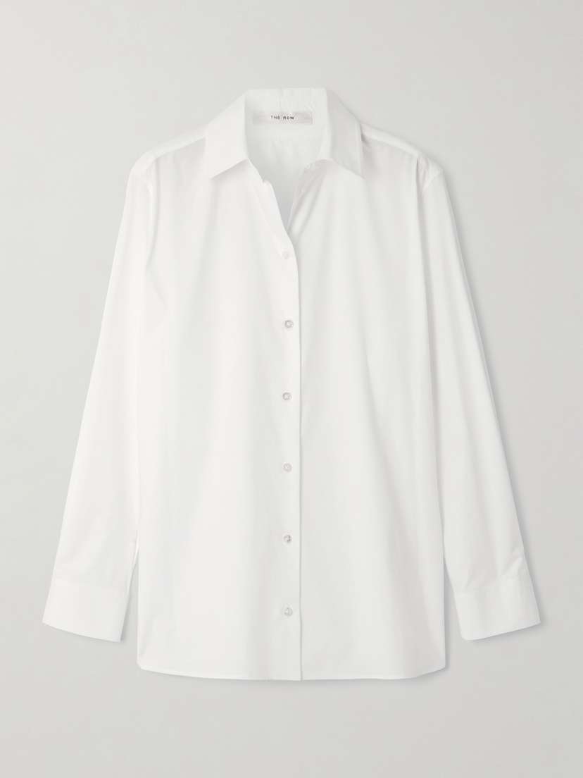 The Row Sisilia Cotton-poplin Shirt
