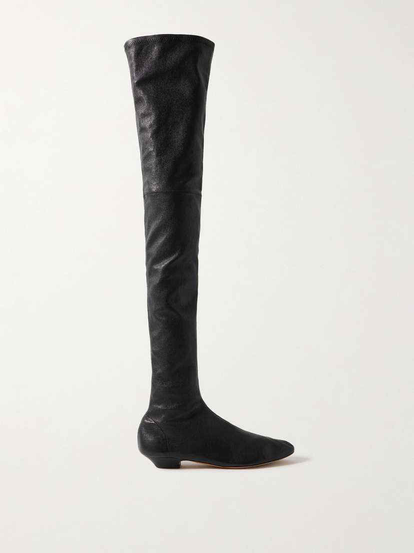 Khaite Leather Over-the-knee Boots