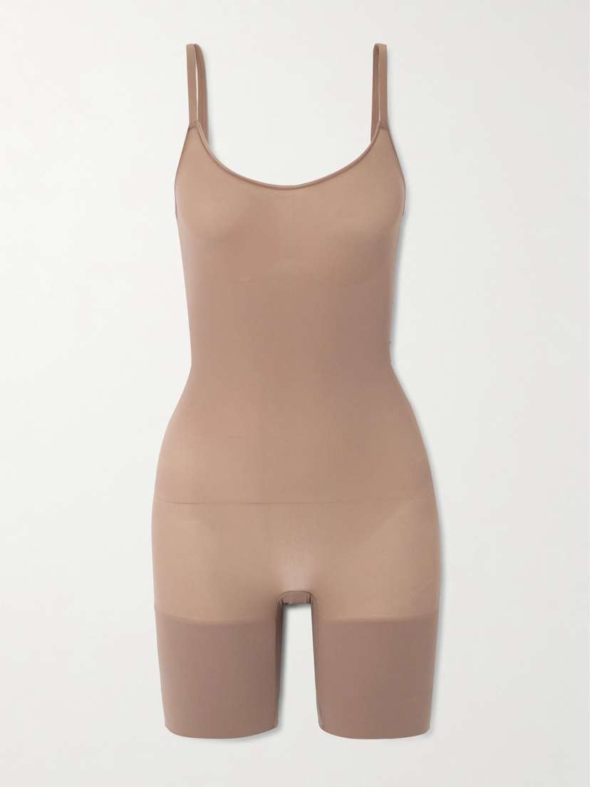 Skims Everyday Sculpt Mid Thigh Bodysuit - Sienna