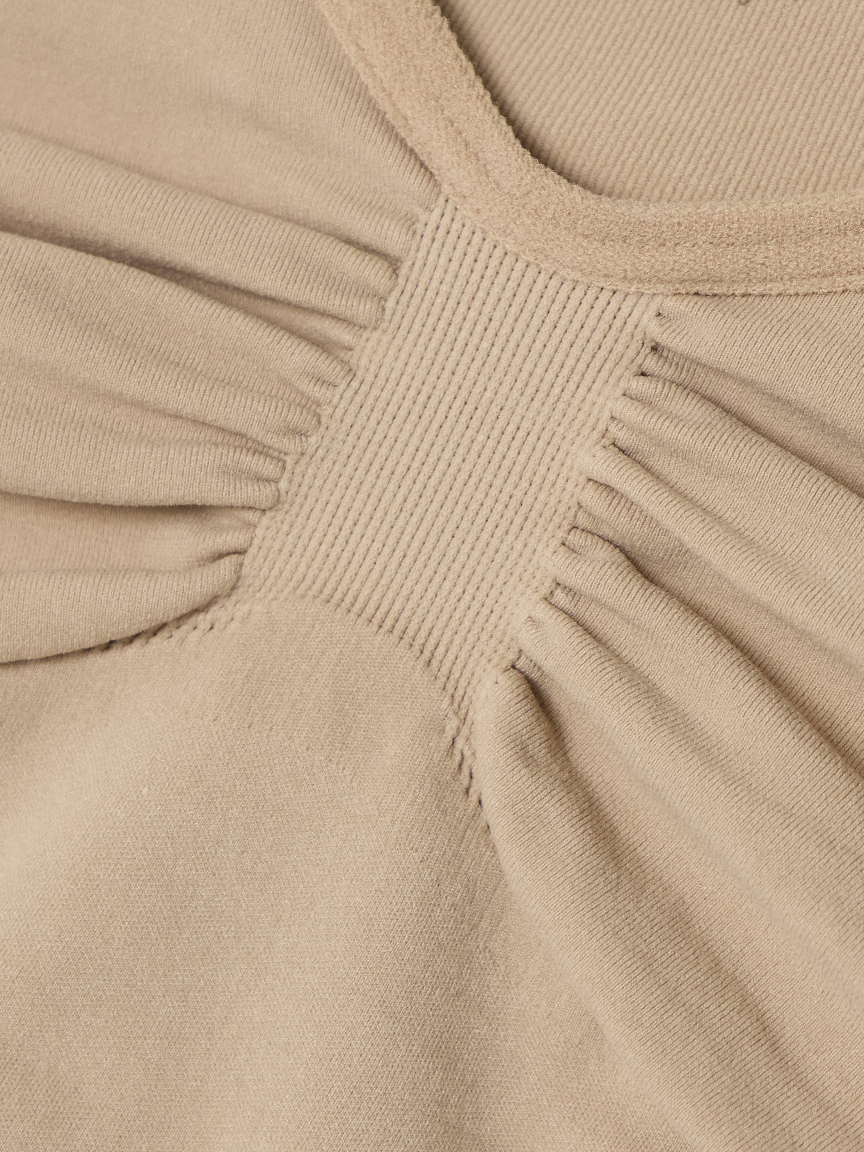 Shop Skims Seamless Sculpt Scoop Neck Thong Bodysuit In Neutrals