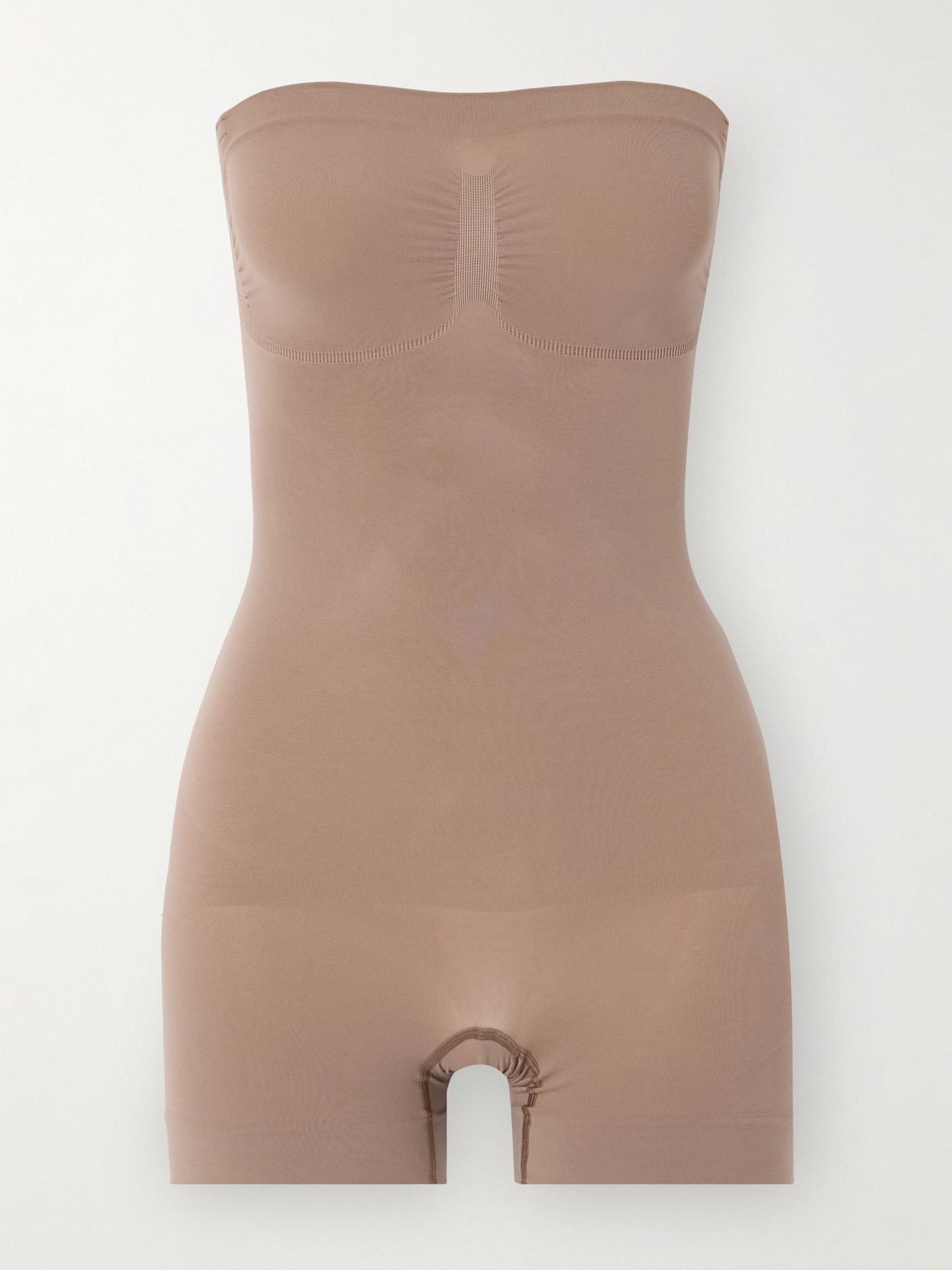 SKIMS - Seamless Sculpt Strapless Shortie Bodysuit - Sienna