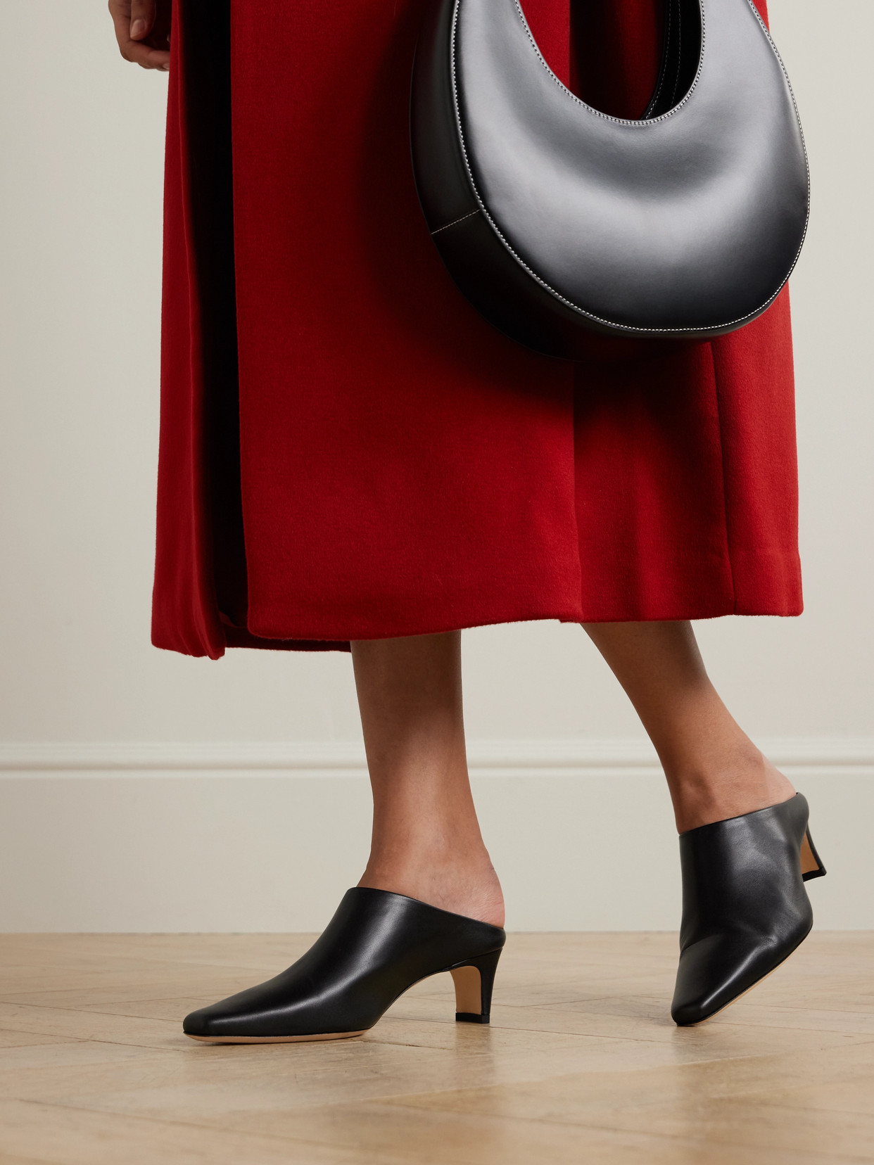 Staud Wally Mule In Black
