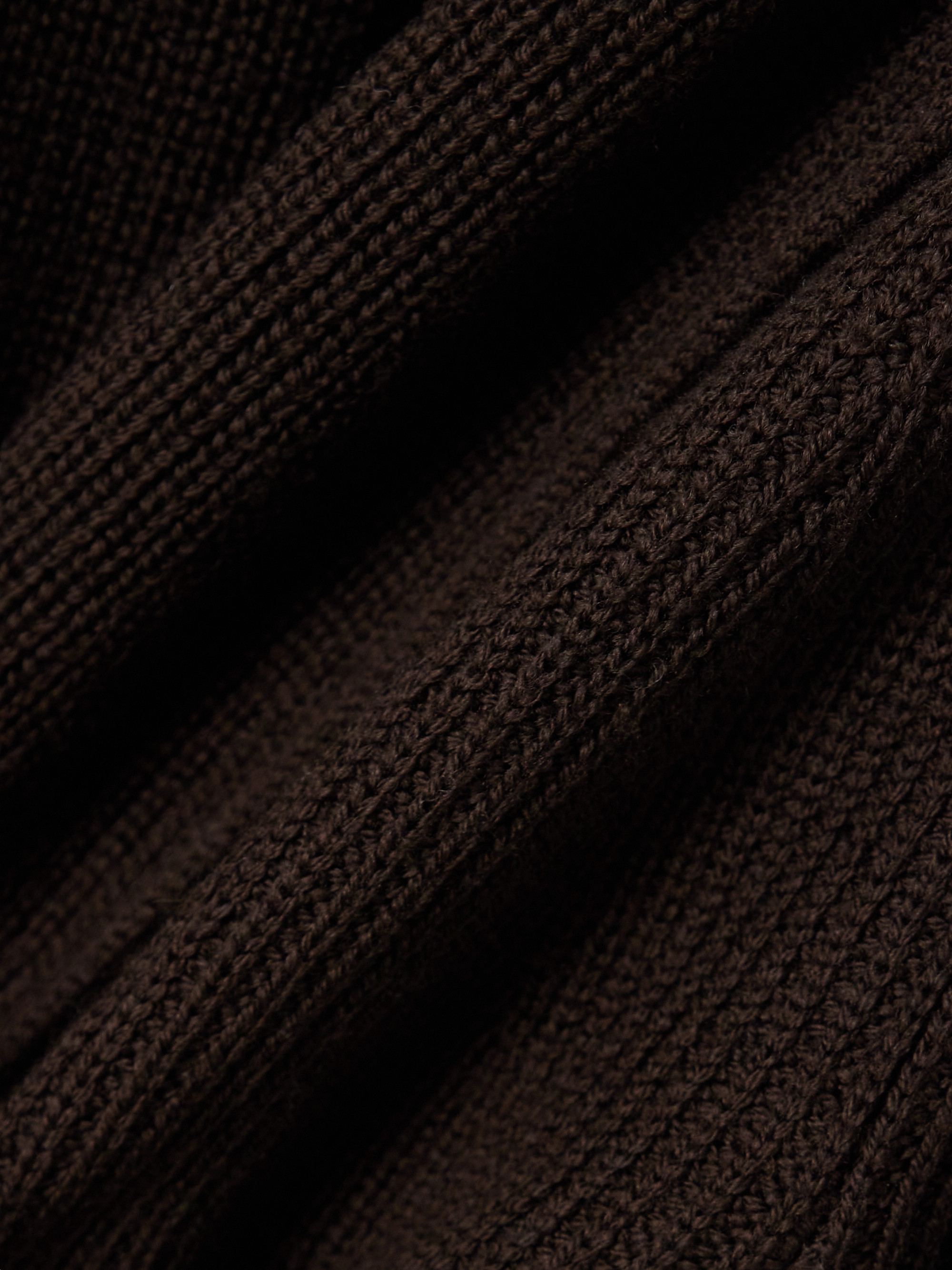 Max Mara Finezza belted ribbed wool hooded cardigan