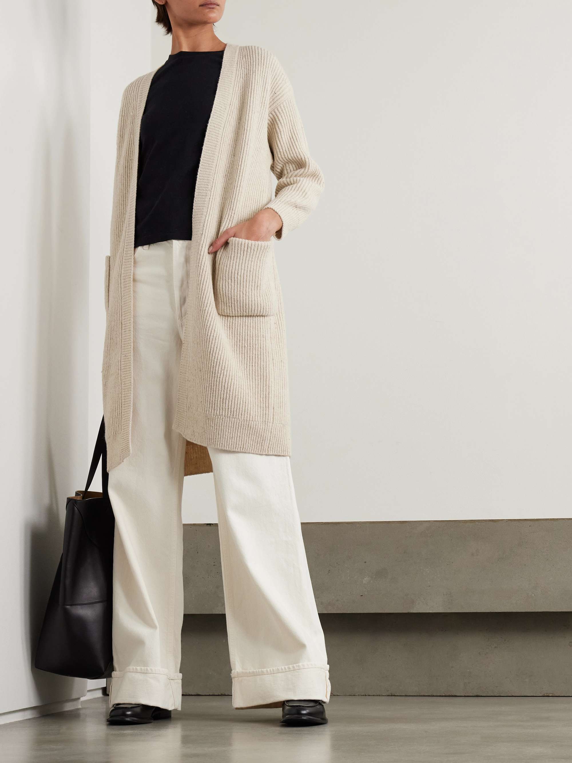 タグ付☆Her lip to☆Wool-blend Long Cardigan レディース