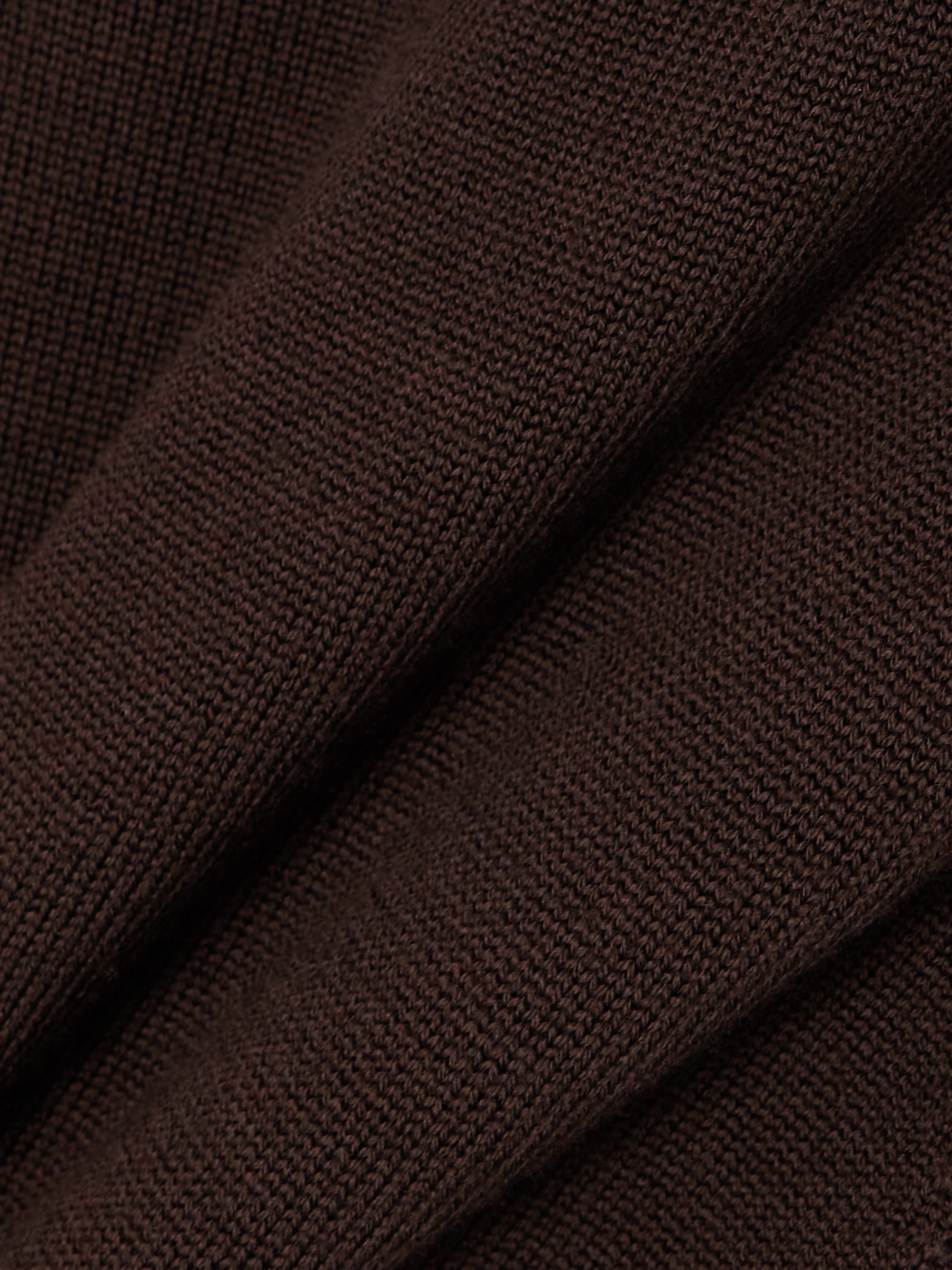 Max Mara Scrivia ribbed wool midi dress