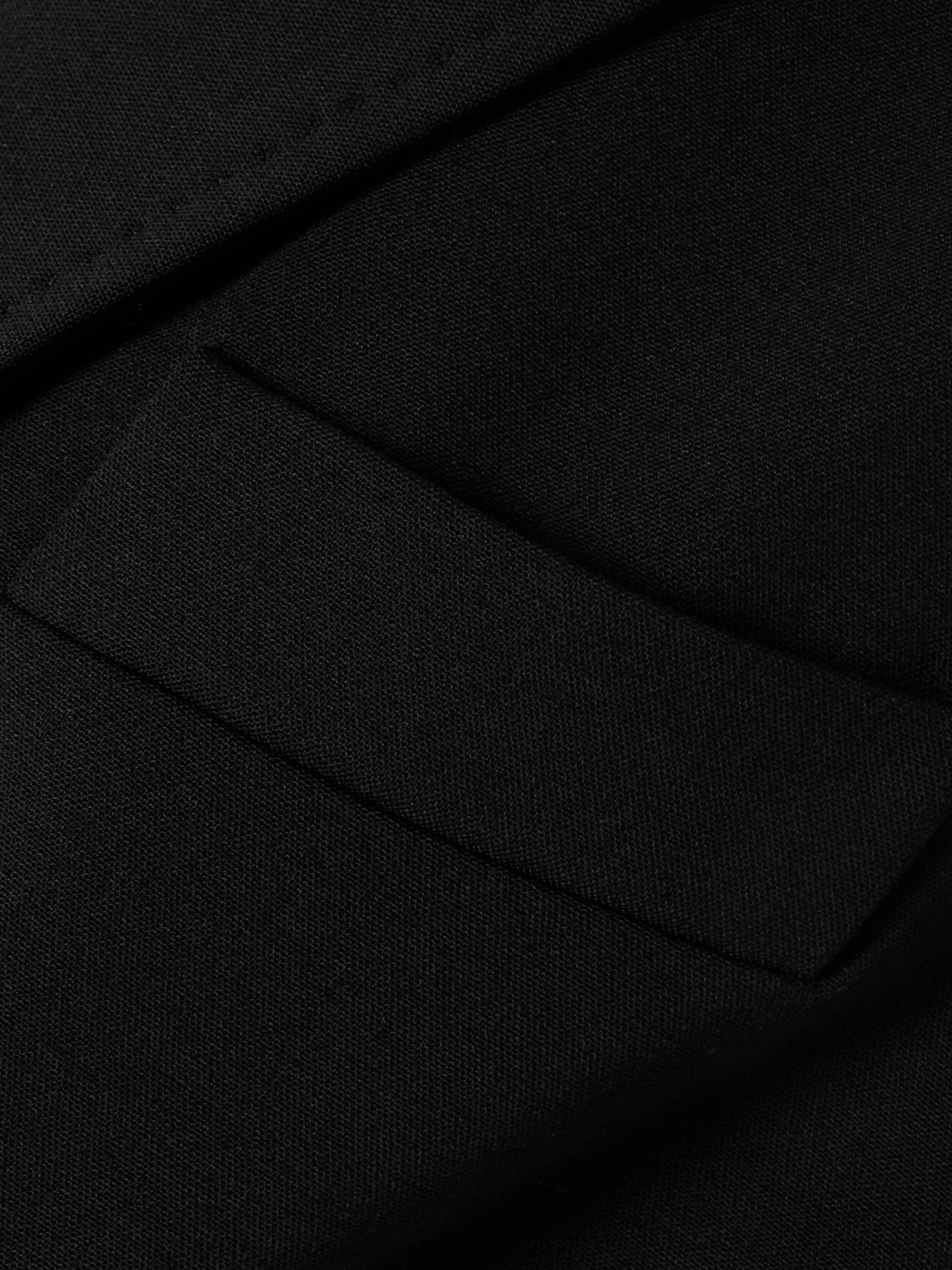 Max Mara Suez Single Breast Wool Blend Blazer In Black