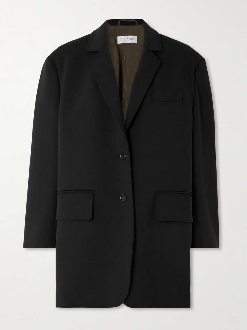 Max Mara Suez Oversized Wool-blend Blazer