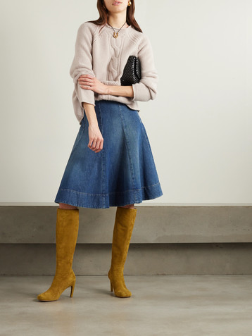 Max Mara Pico cable-knit cashmere sweater