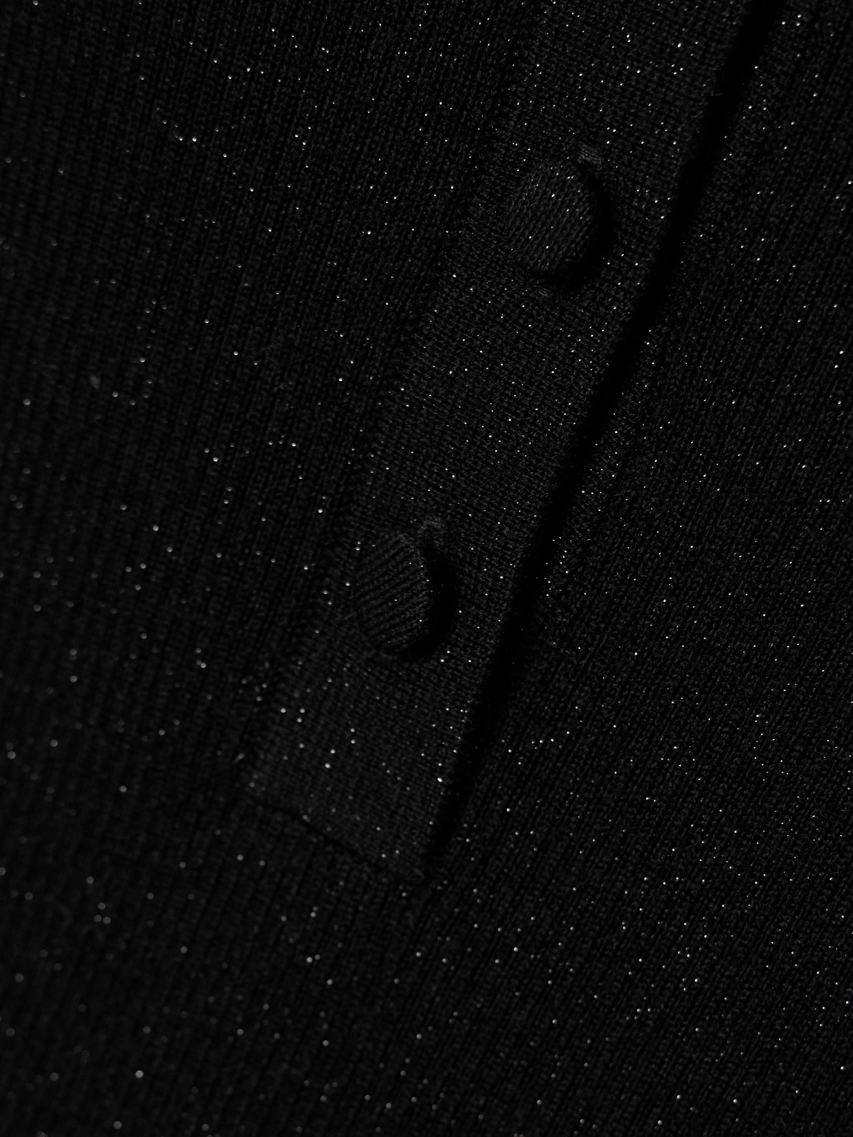 Max Mara Frais Ribbed Metallic Wool-blend Midi Dress In Black