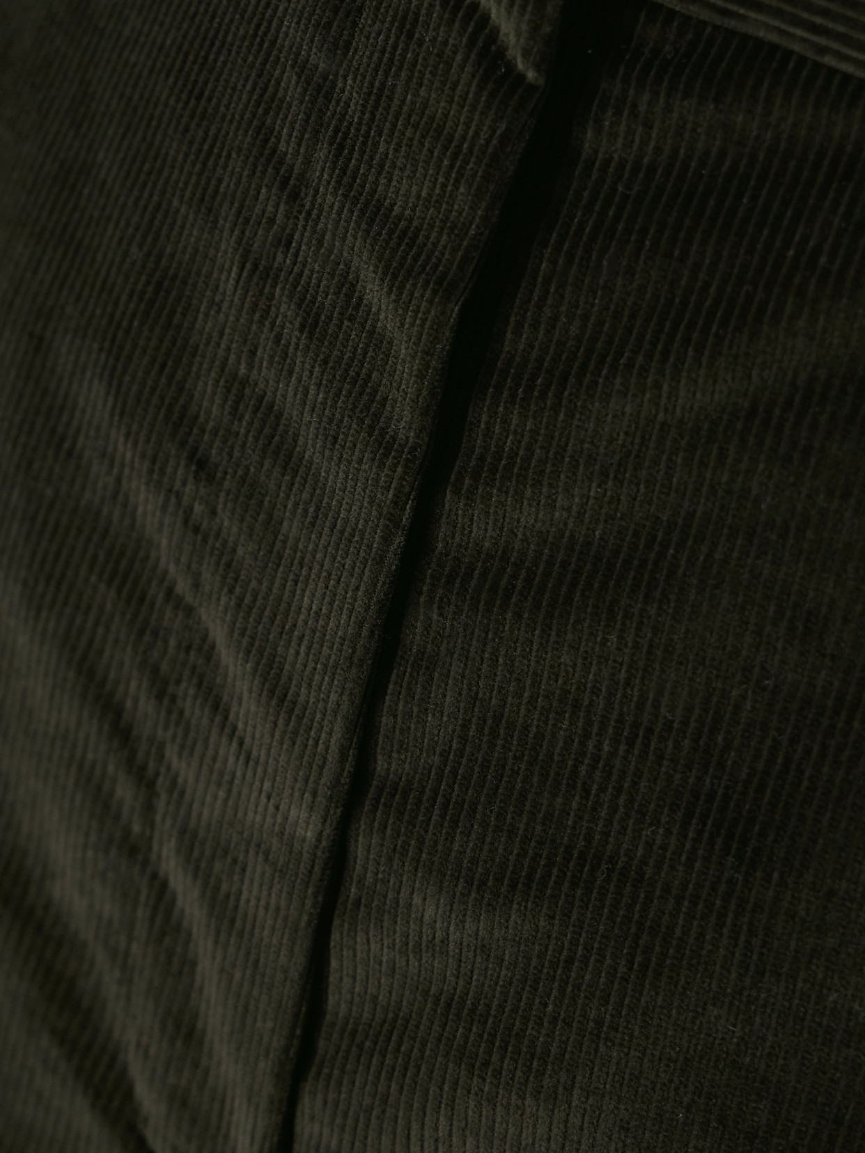 Max Mara Tritone Velvet Wide Leg Pants In Green