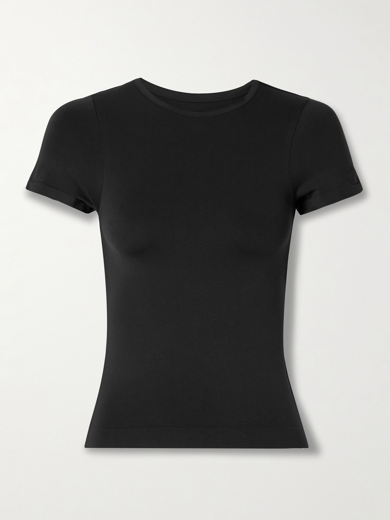 Skims Fits Everybody T-shirt Bodysuit In Black