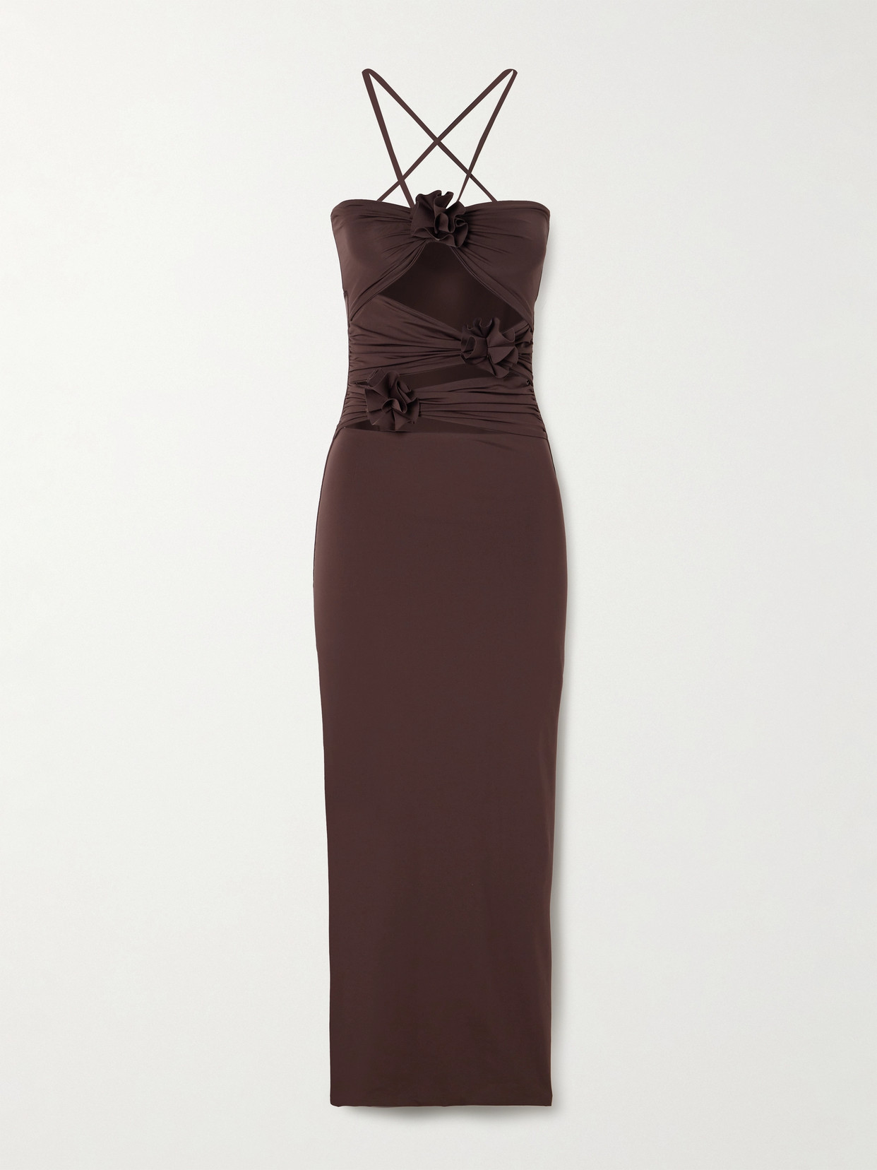 slim fit dress slacks Viral Halter Cutout Maxi Dress – Ver Luisant