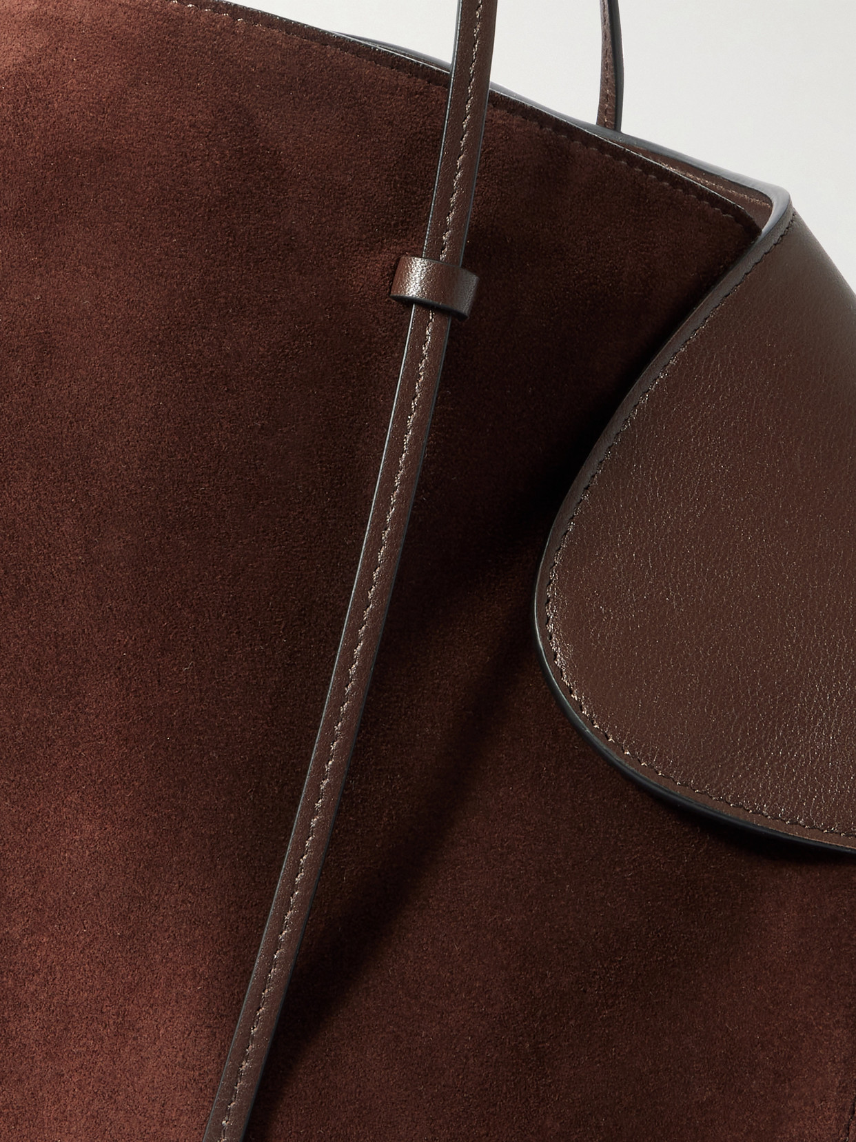 Berenices Suede And Shoulder Bag