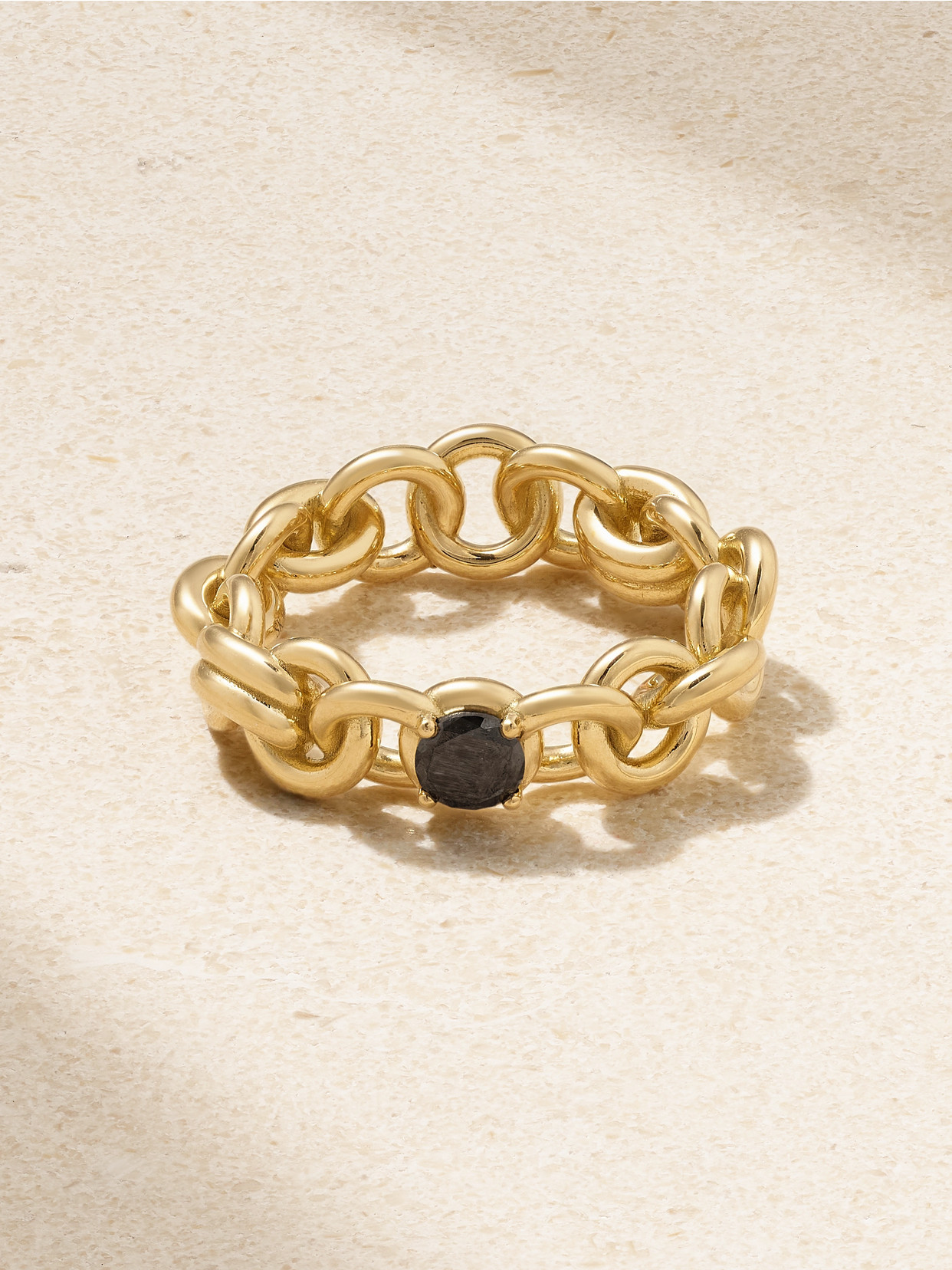 Spinelli Kilcollin - Serpens Large 18-karat Gold Diamond Ring - Black