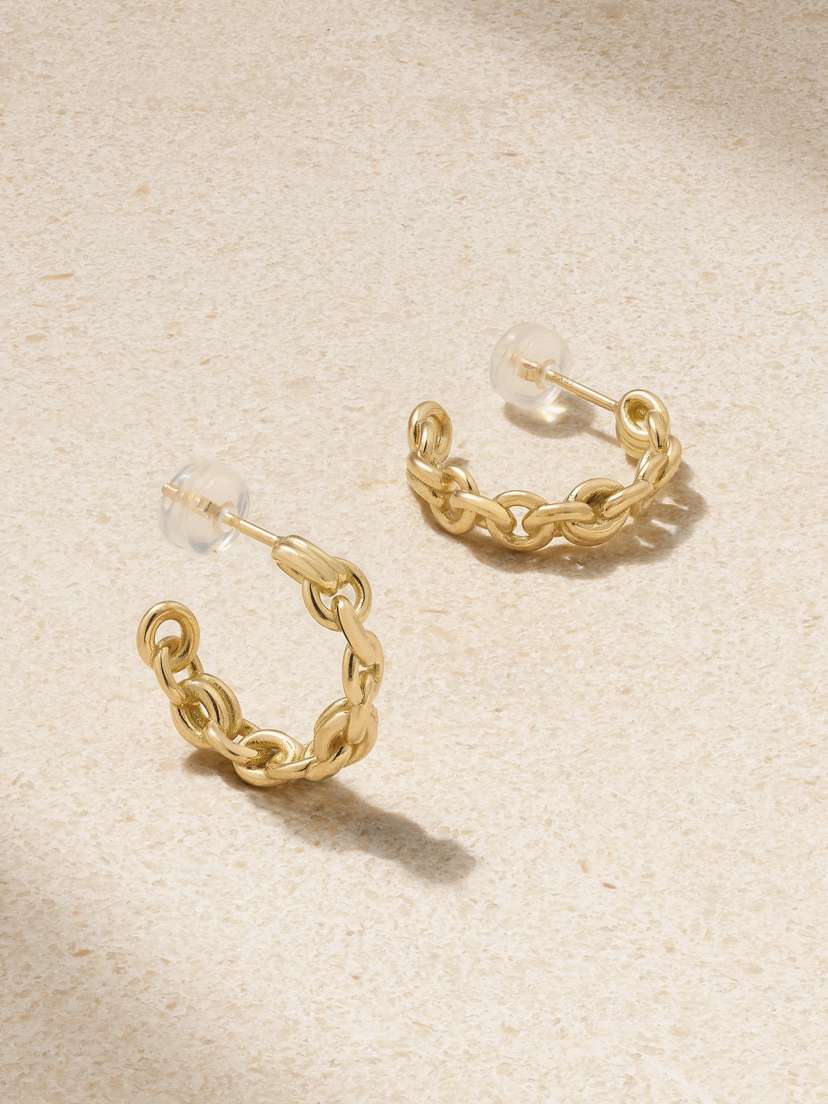 Spinelli Kilcollin Serpens 18-karat Gold Hoop Earrings