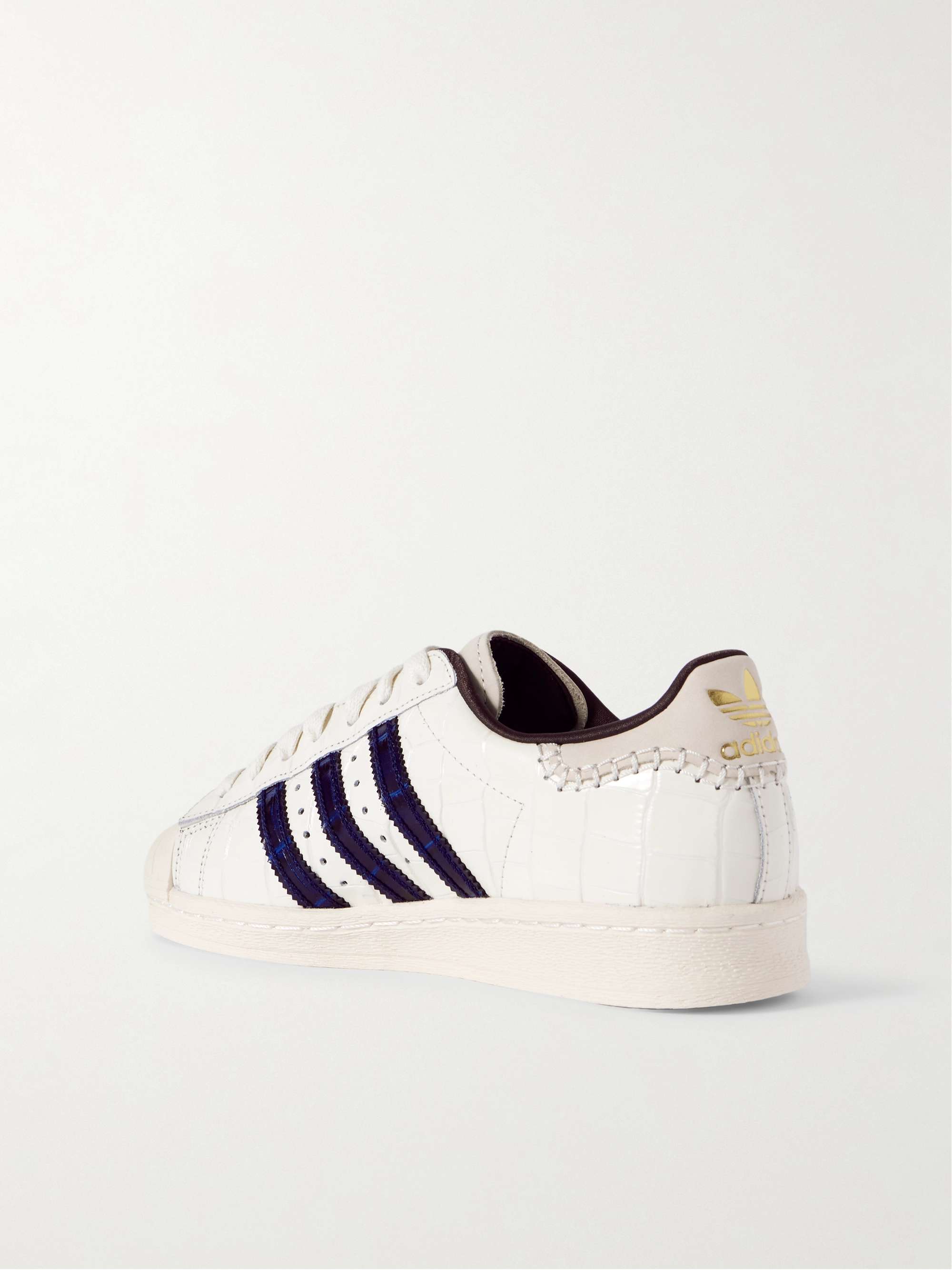 ADIDAS ORIGINALS + Wales Bonner Superstar croc-effect