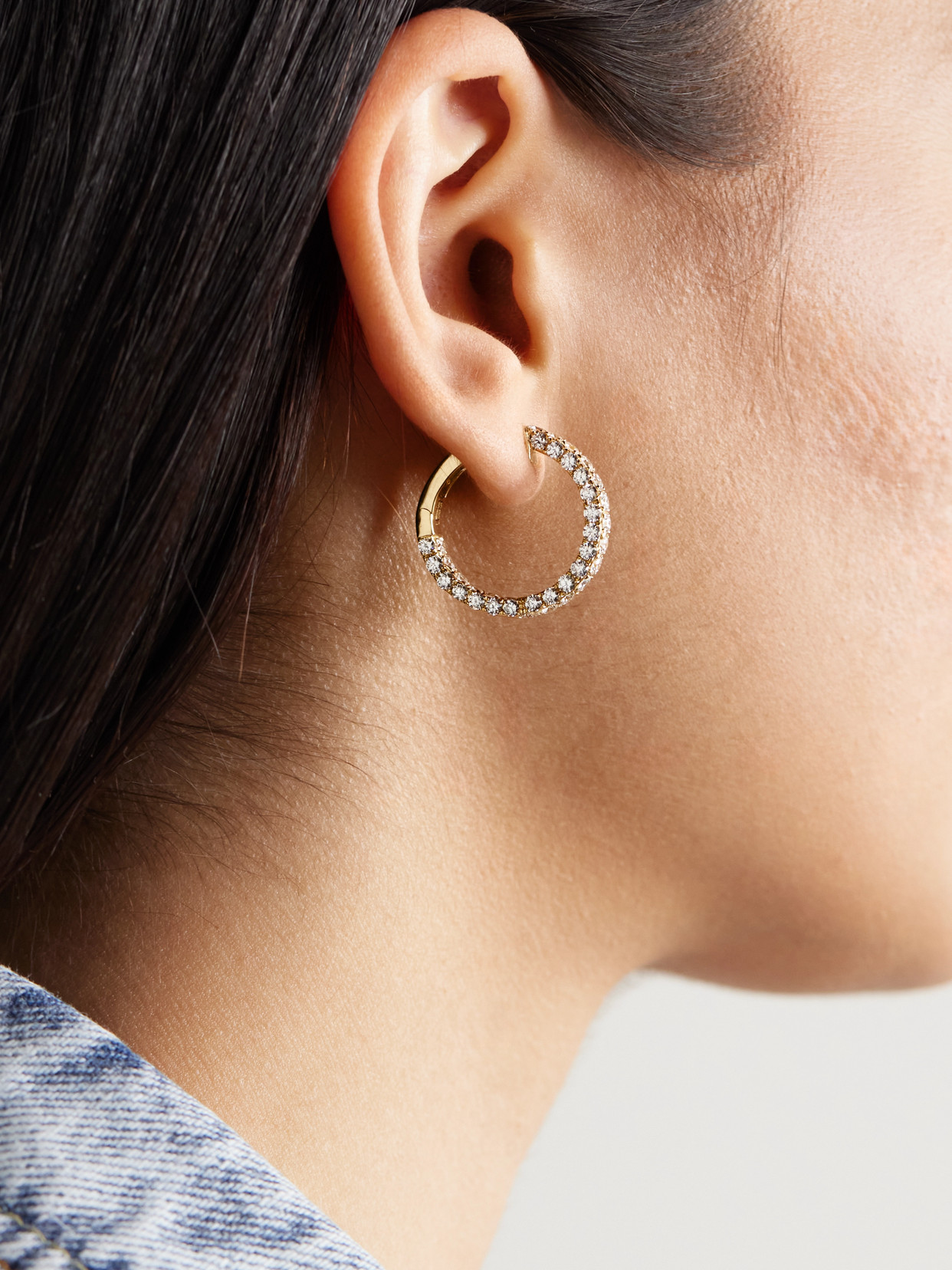 Shay 18-karat Gold Diamond Earrings In Gold