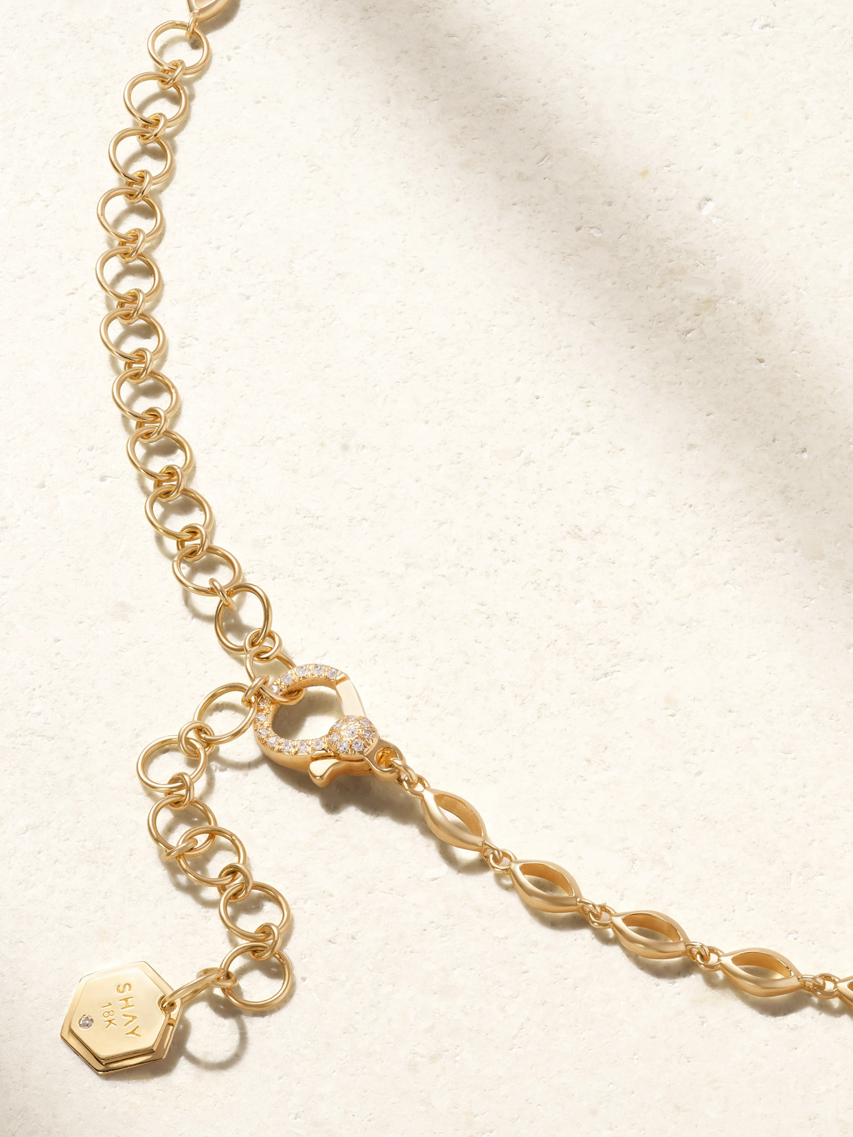 Shay 18-karat Gold Diamond Necklace In Gold