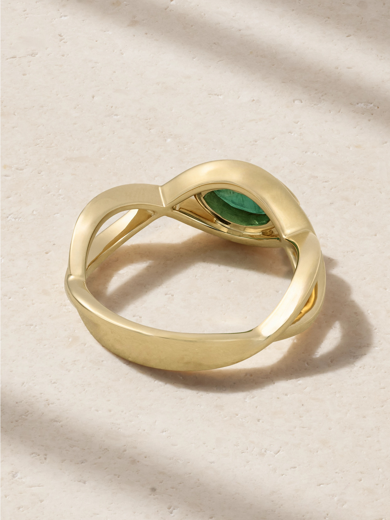 Shay Vine 18-karat Gold Emerald Ring In Gold