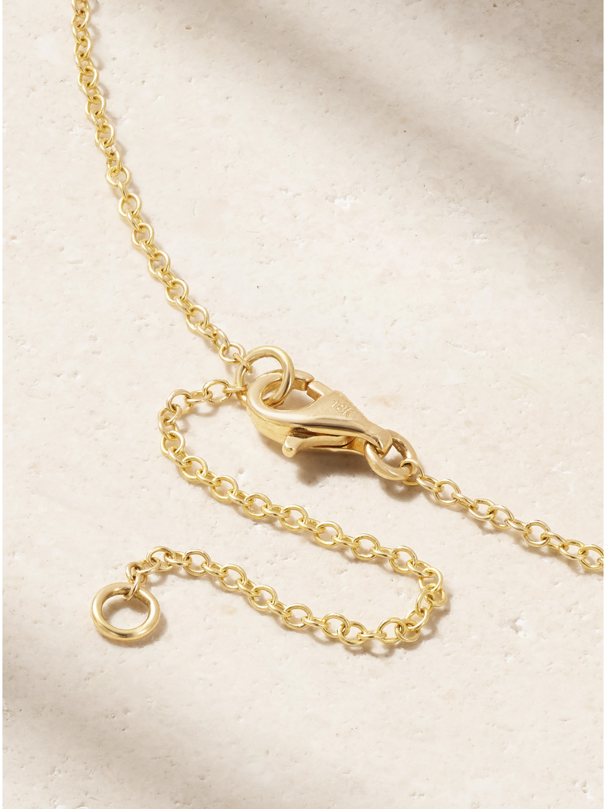 Shay Illusion 18-karat Gold Diamond Necklace In Gold