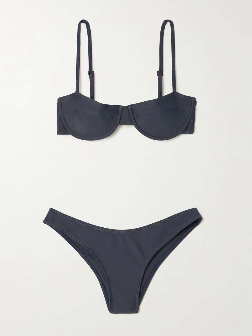 Faithfull Farrah And Bebe Stretch-econyl® Balconette Bikini