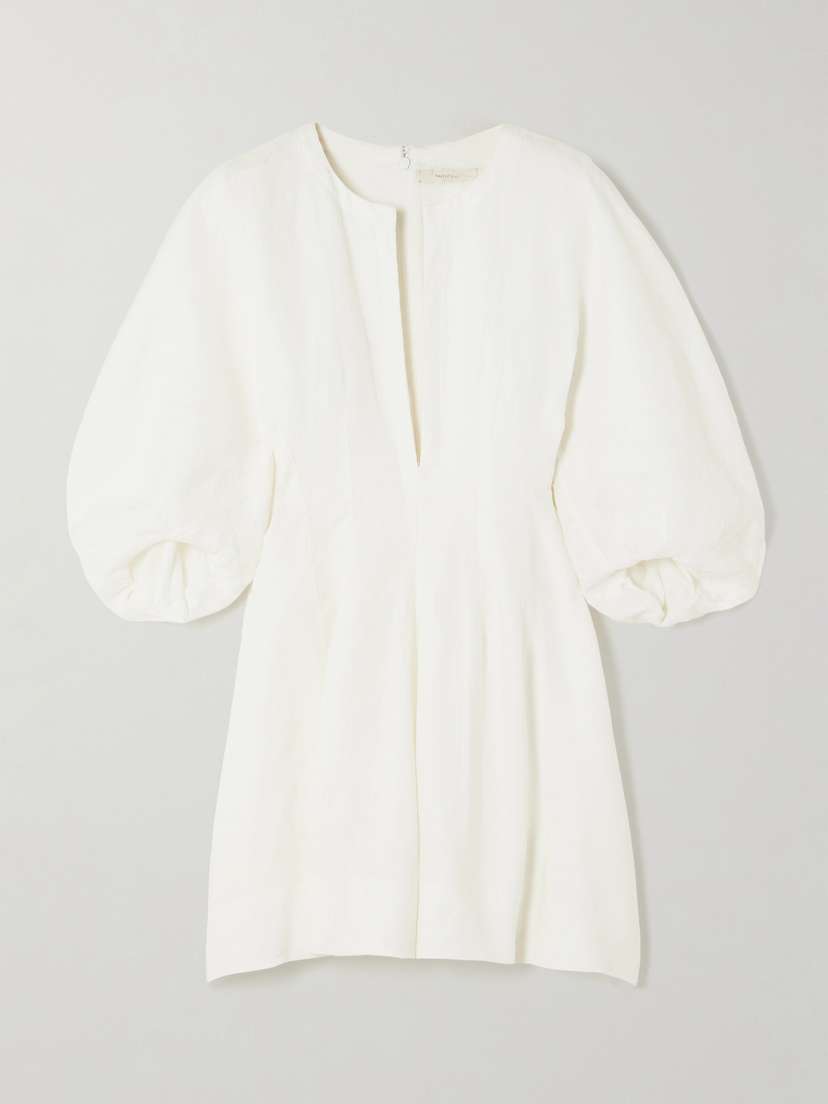 Faithfull Soleil Linen Mini Dress - xx large