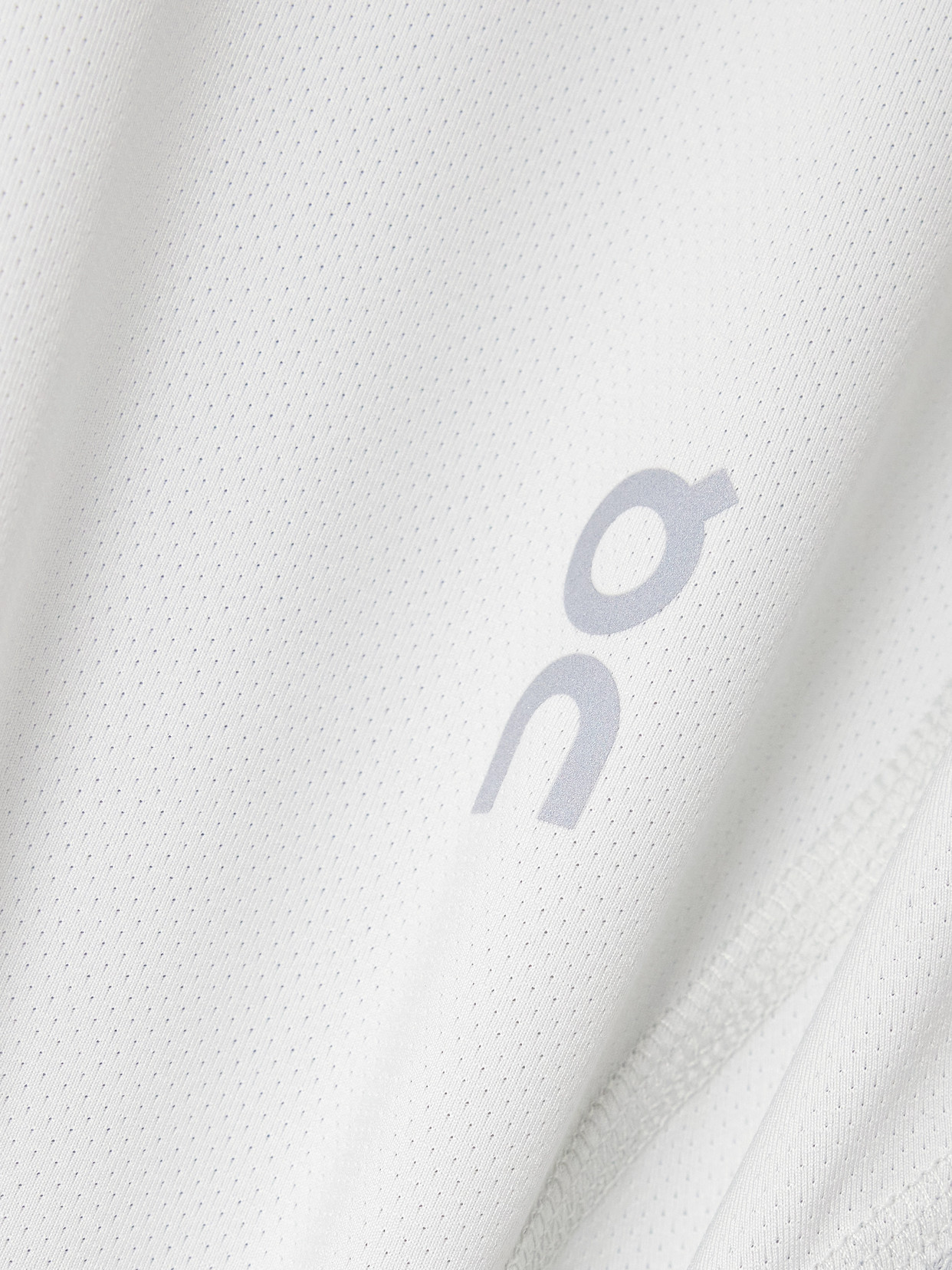 On + Post Archive Facti Paneled Mesh And Stretch-jersey T-shirt In Off-white
