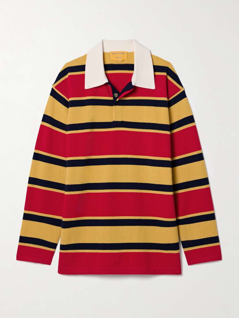 Guest In Residence Rugby Striped Cashmere Sweater