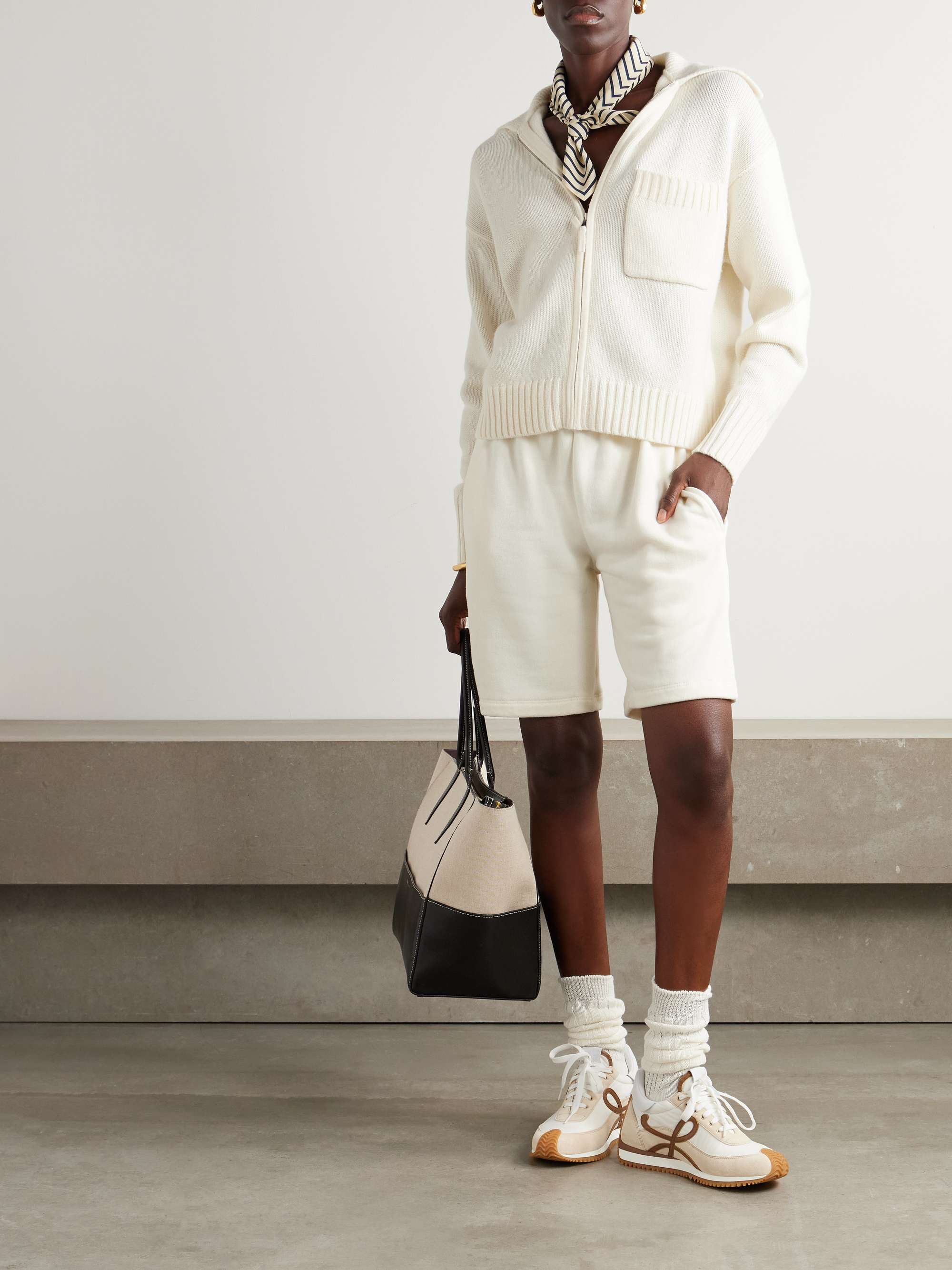 ALLUDE Wool and cashmere-blend cardigan | NET-A-PORTER