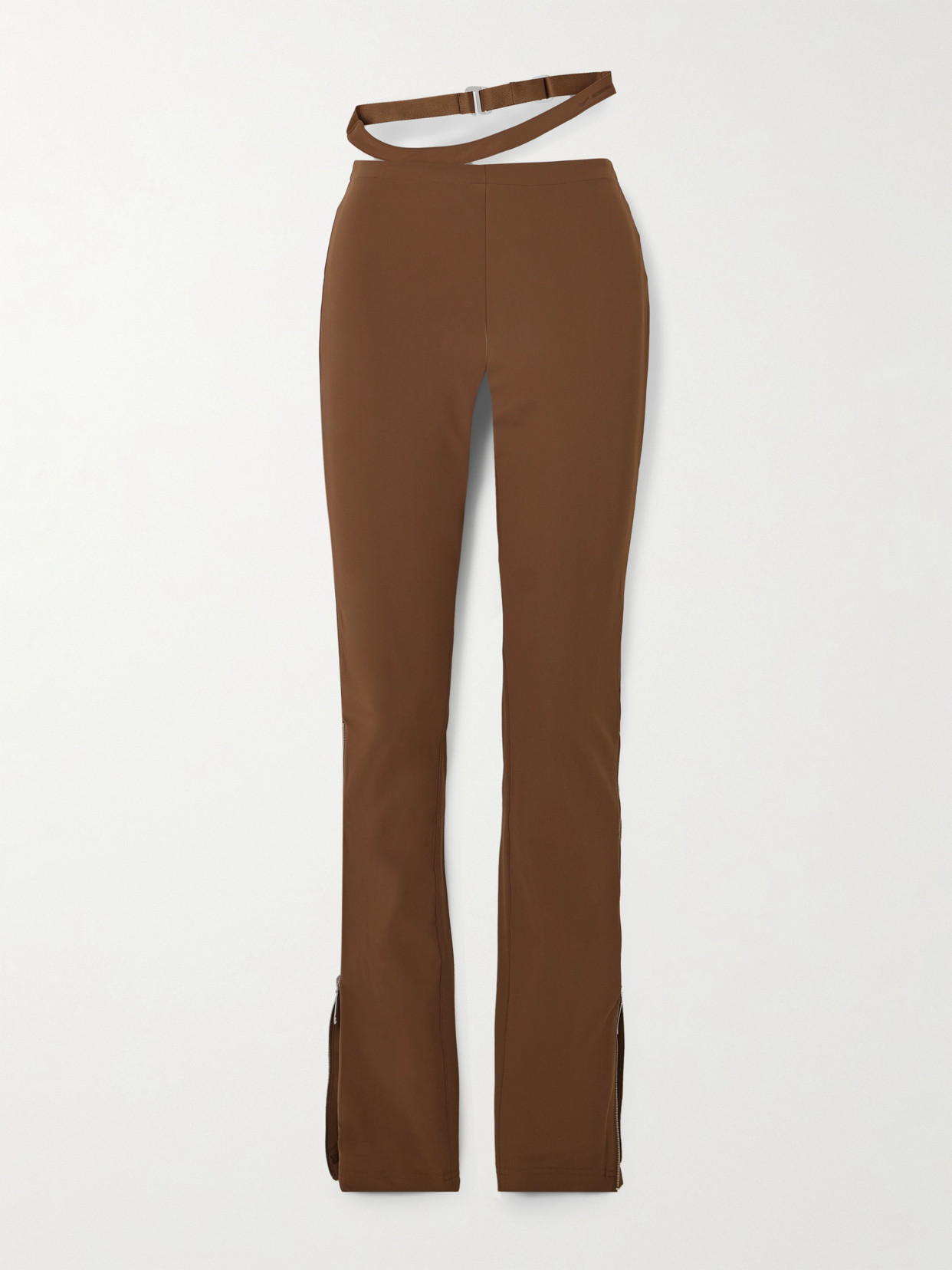 Nike - + Jacquemus Nrg Belted Stretch-jersey Skinny Pants - Brown