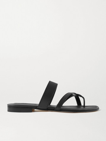MANOLO BLAHNIK Susa leather sandals